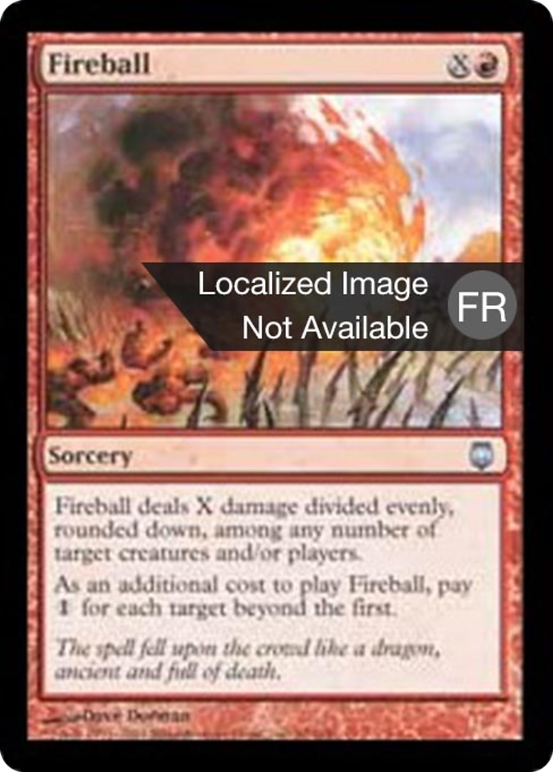 Boule de feu — Darksteel — Magic: The Gathering