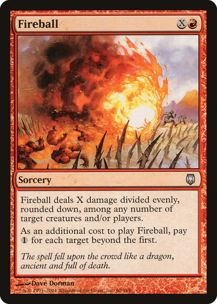 Fireball — Darksteel — Magic: The Gathering