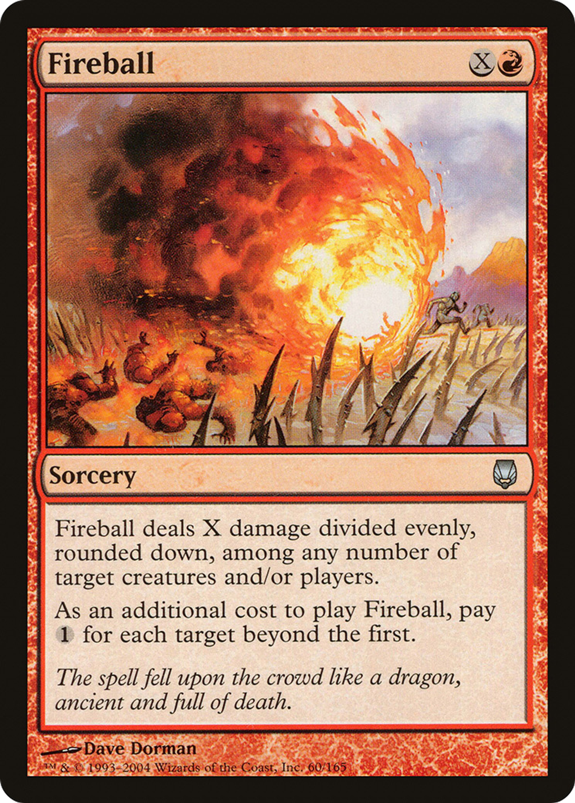 Boule de feu — Darksteel — Magic: The Gathering