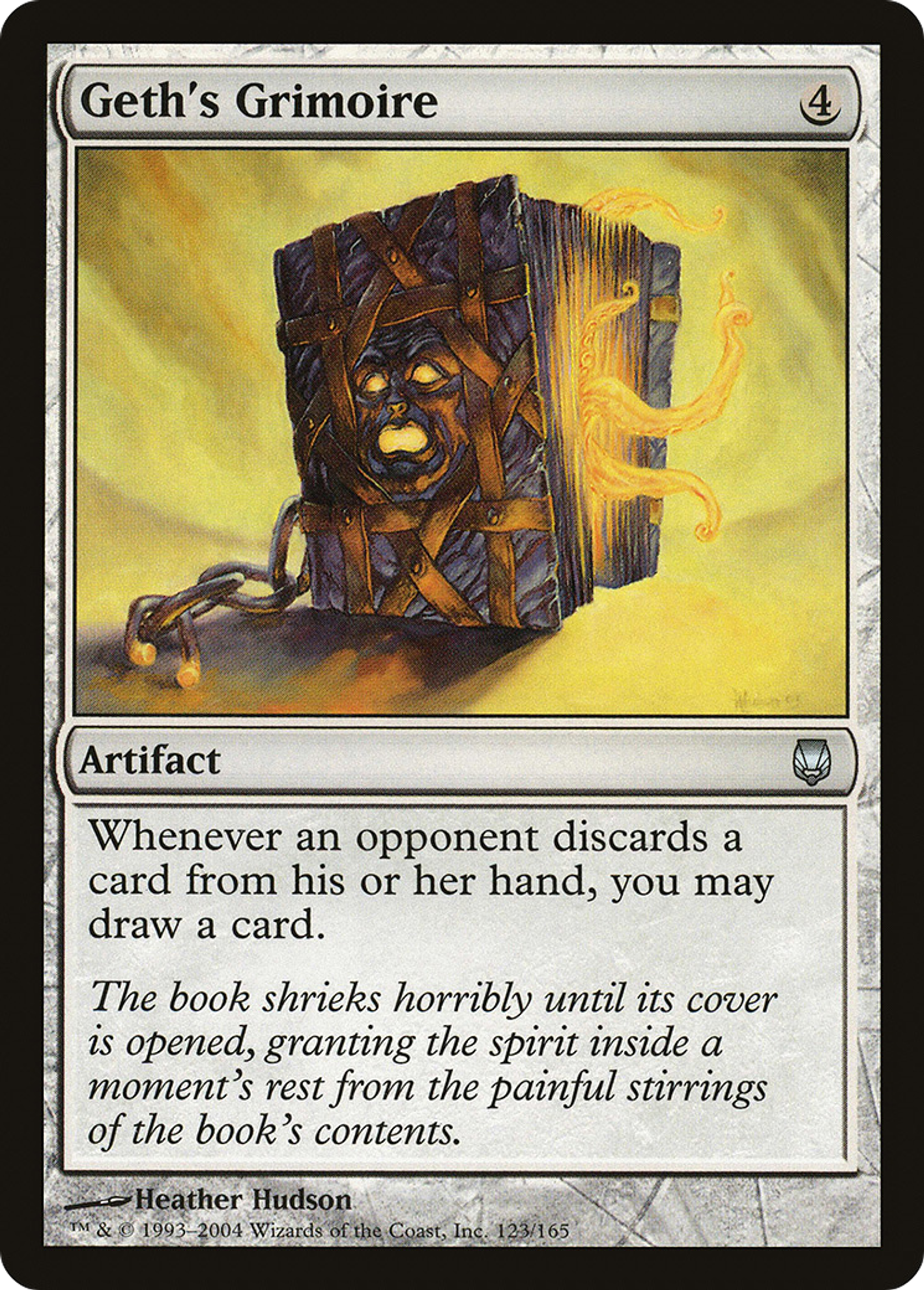 Grimoire de Geth — Darksteel — Magic: The Gathering
