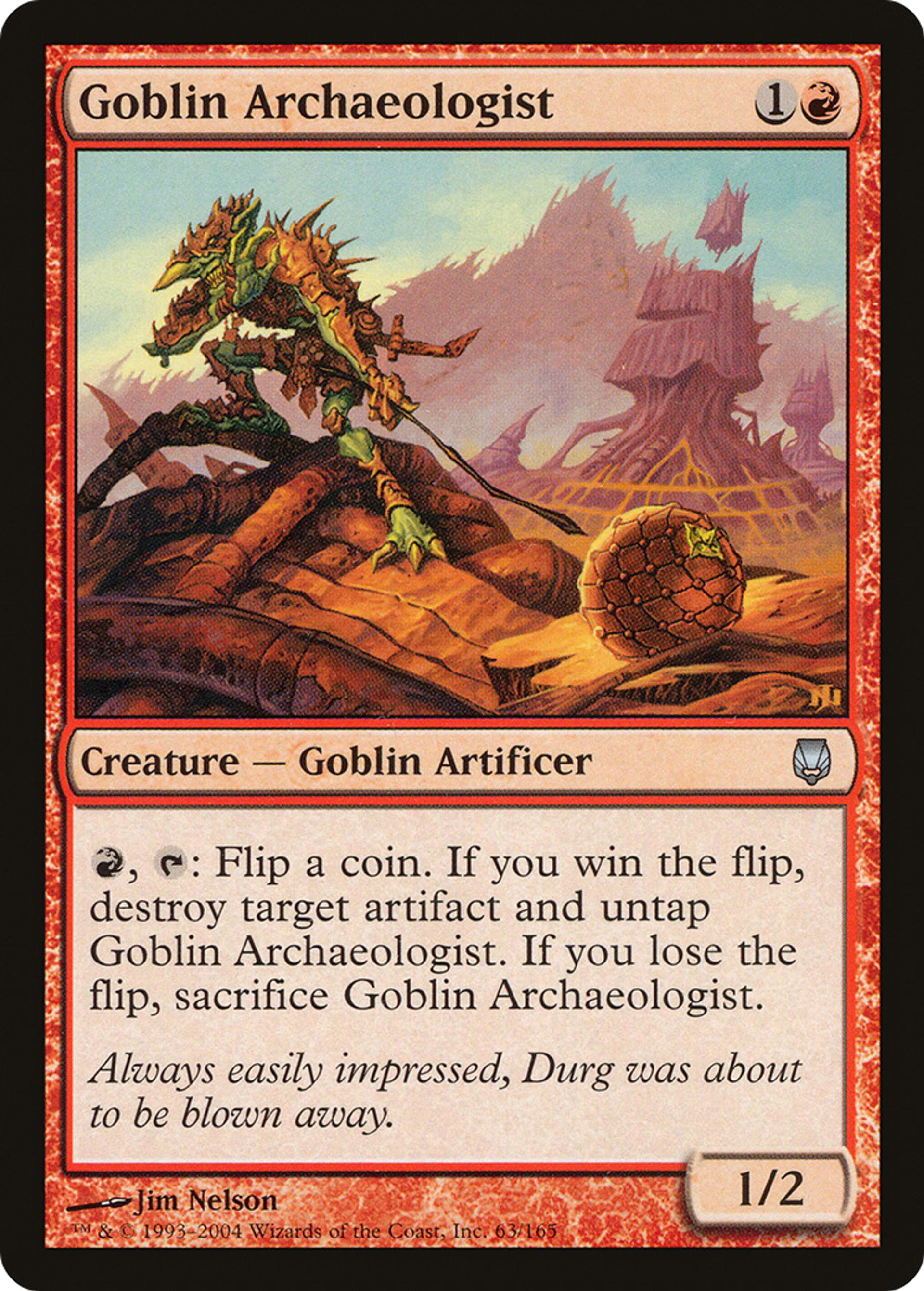 Archéologue gobelin — Darksteel — Magic: The Gathering