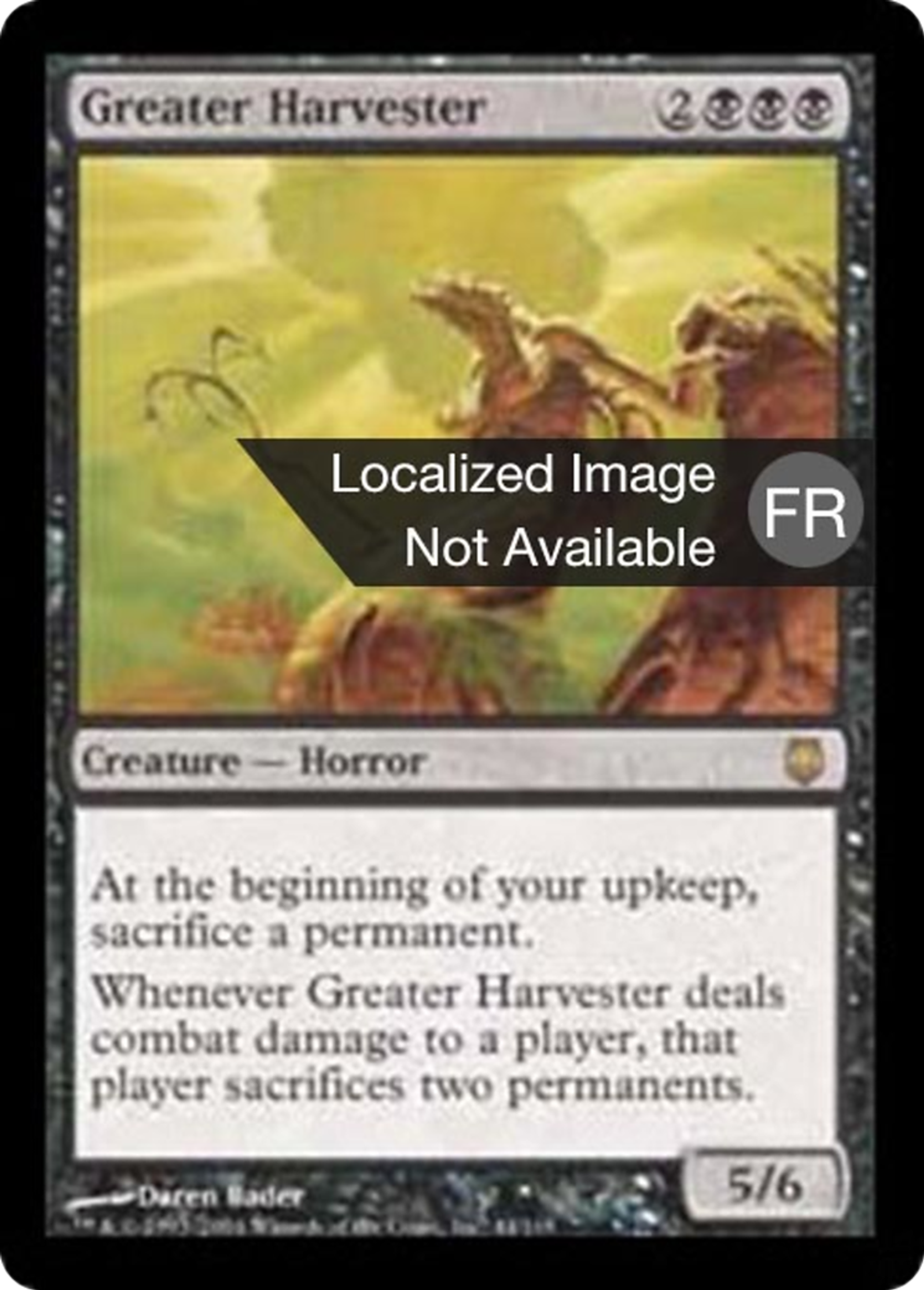 Grand moissonneur — Darksteel — Magic: The Gathering