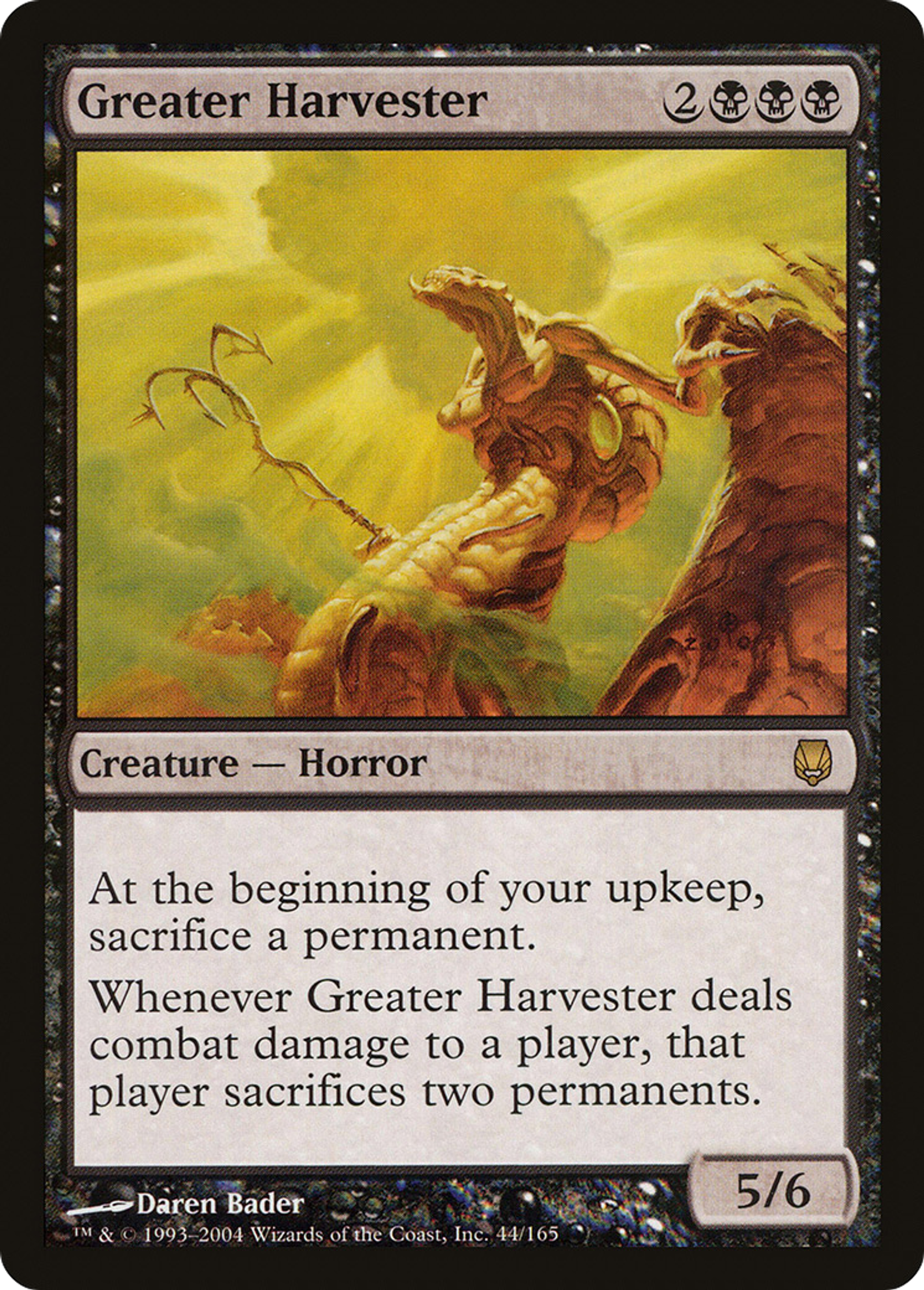 Grand moissonneur — Darksteel — Magic: The Gathering