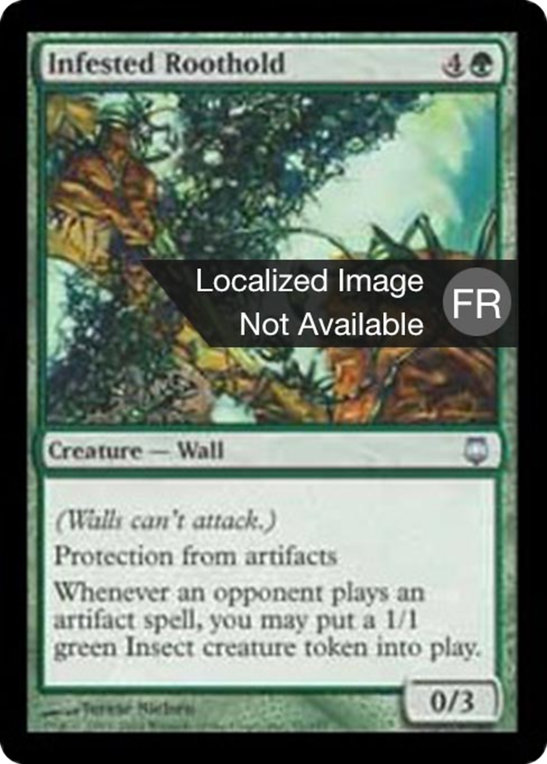 Souches infestées — Darksteel — Magic: The Gathering