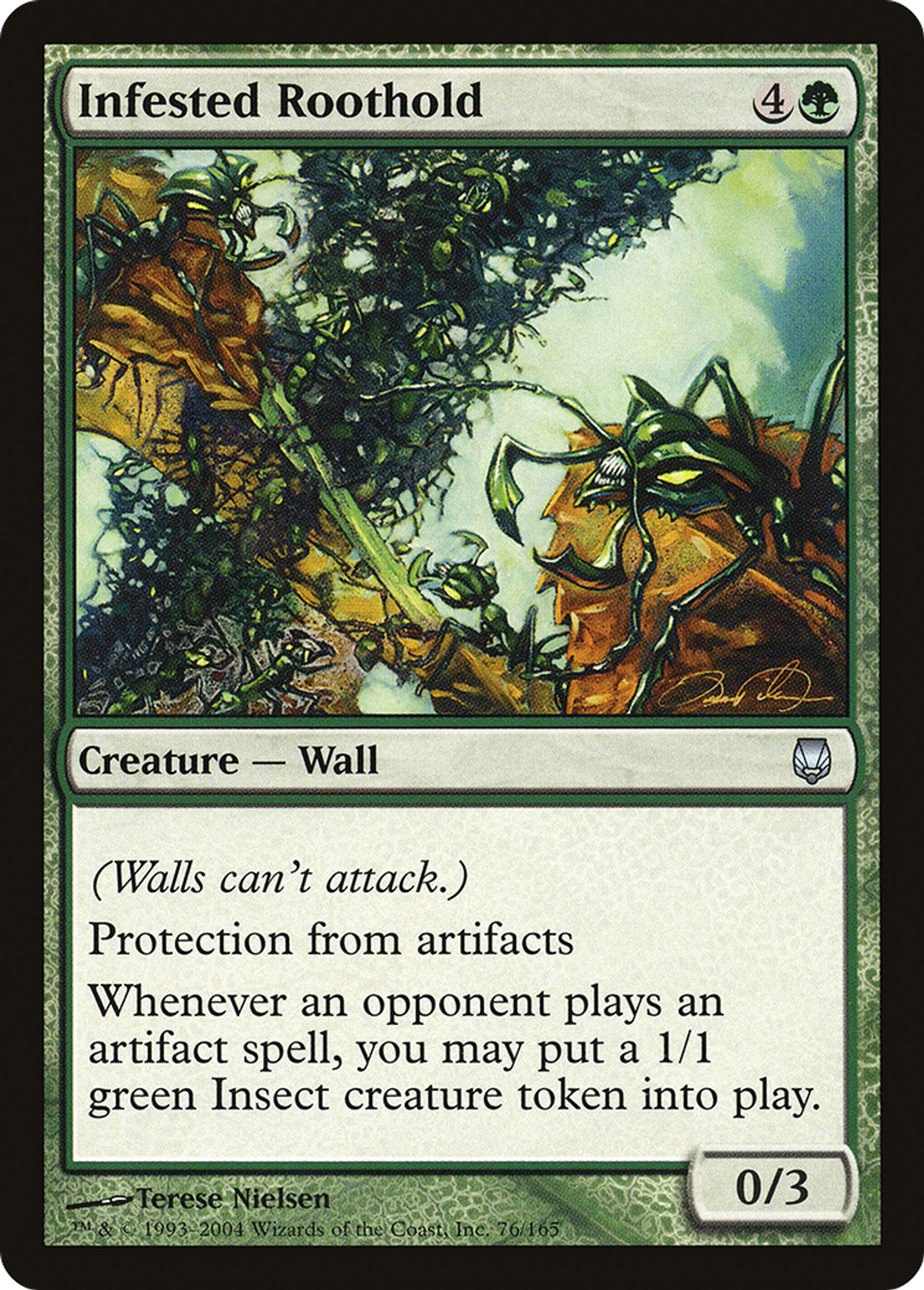 Souches infestées — Darksteel — Magic: The Gathering