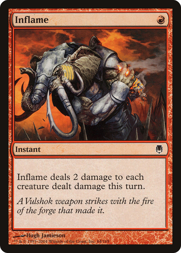 Inflame — Darksteel — Magic: The Gathering