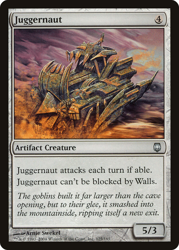 Juggernaut — Darksteel — Magic: The Gathering