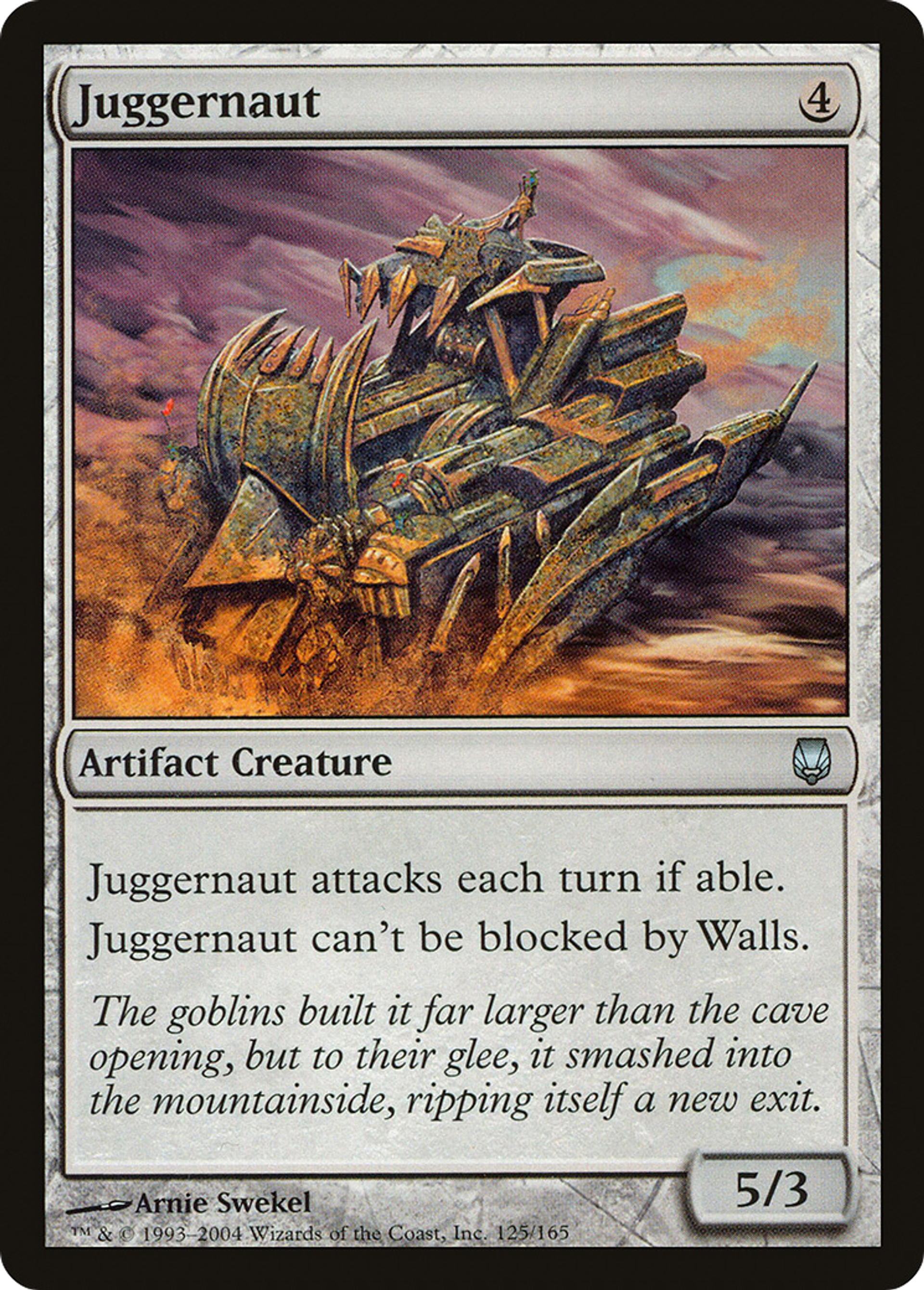 Djaggernaut — Darksteel — Magic: The Gathering