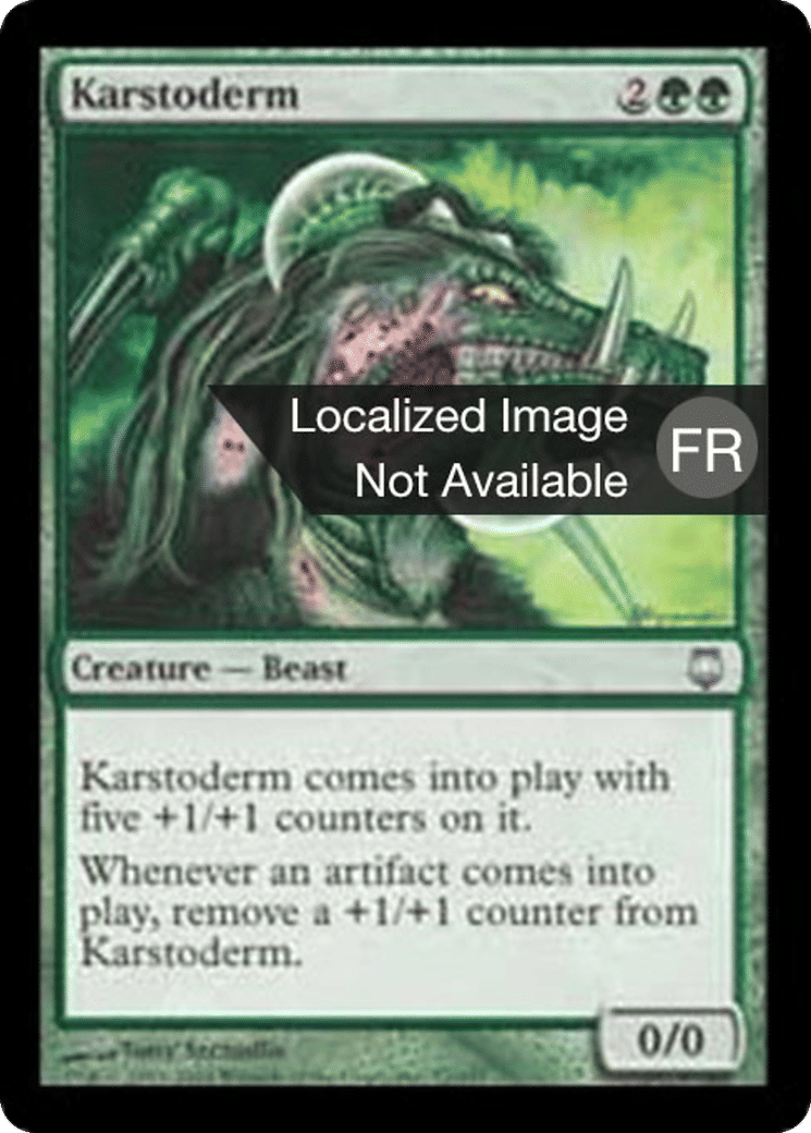 Karstoderme — Darksteel — Magic: The Gathering