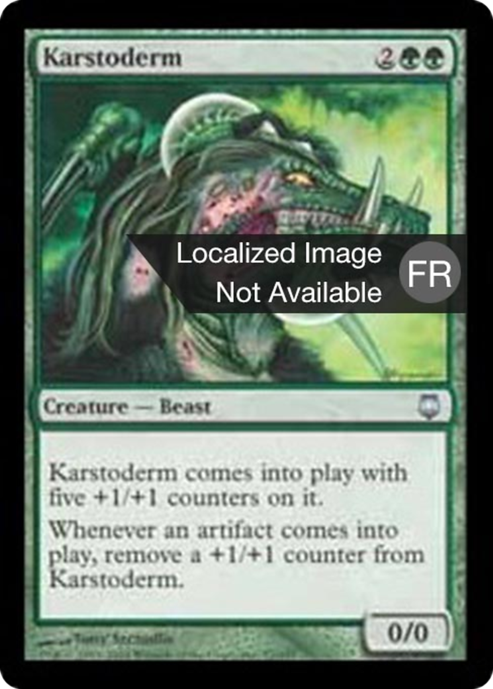 Karstoderme — Darksteel — Magic: The Gathering