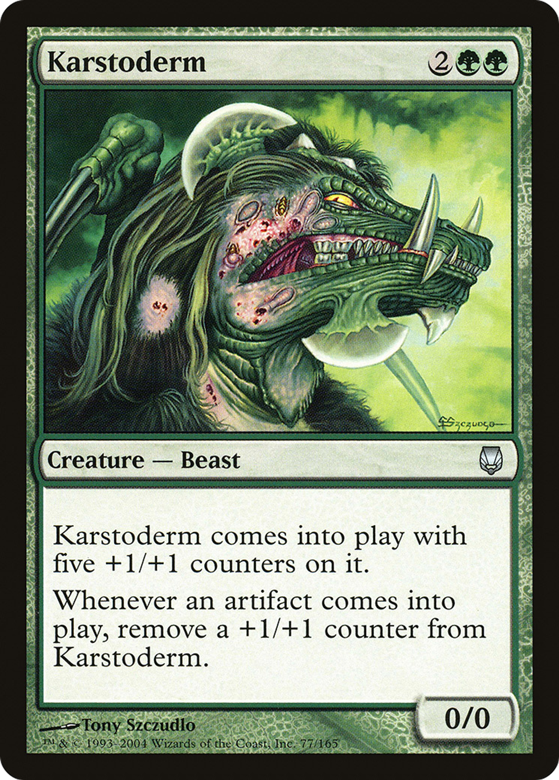 Karstoderme — Darksteel — Magic: The Gathering