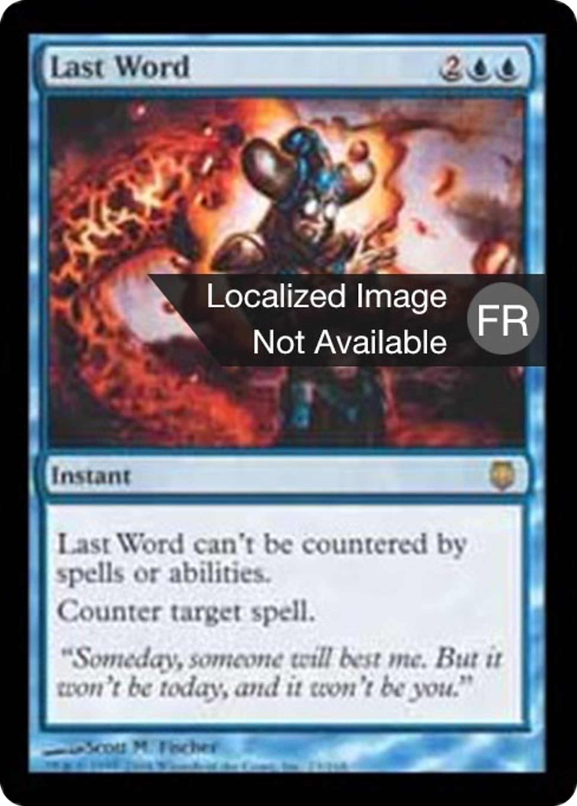 Dernier mot — Darksteel — Magic: The Gathering