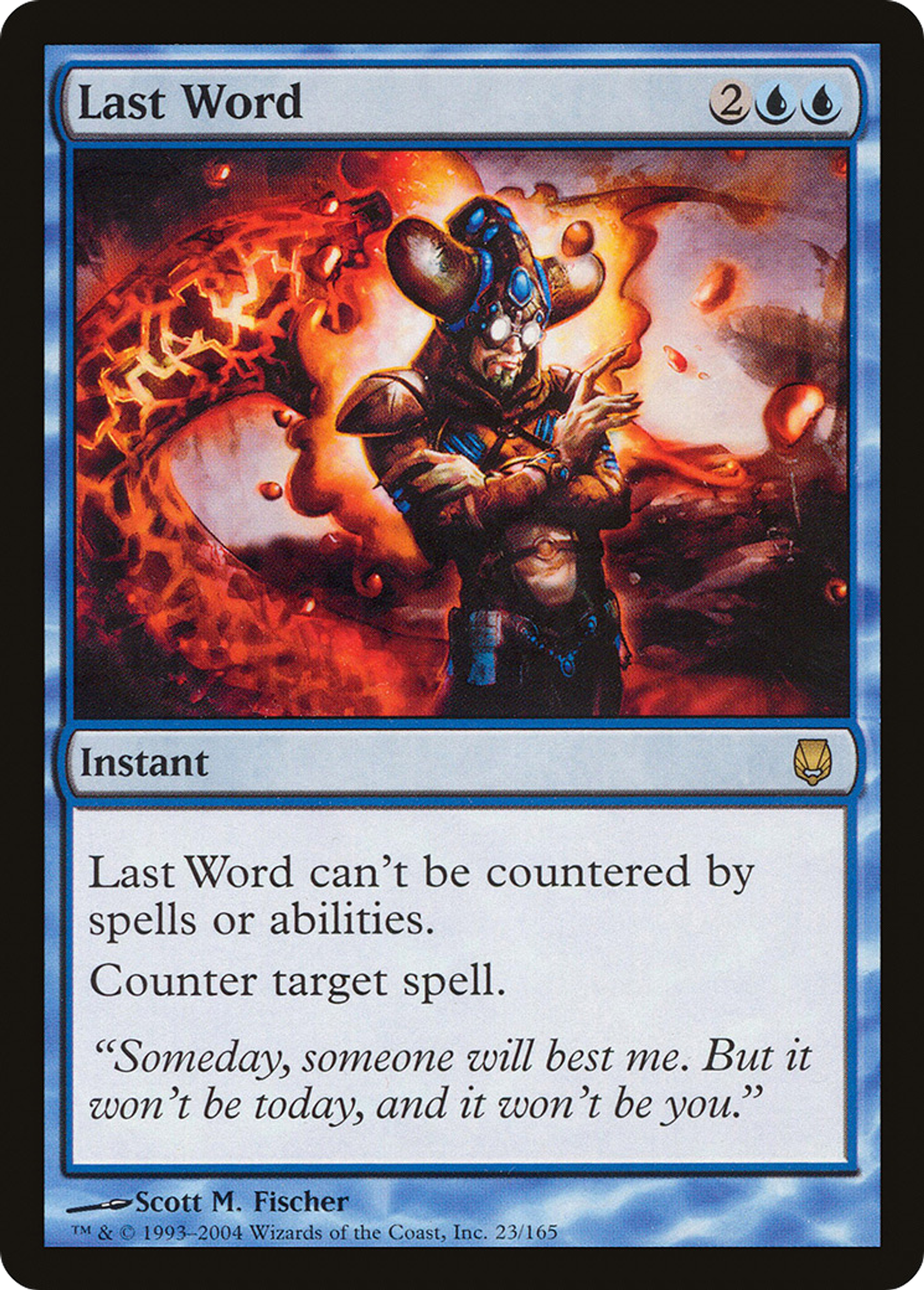 Last Word — Darksteel — Magic: The Gathering