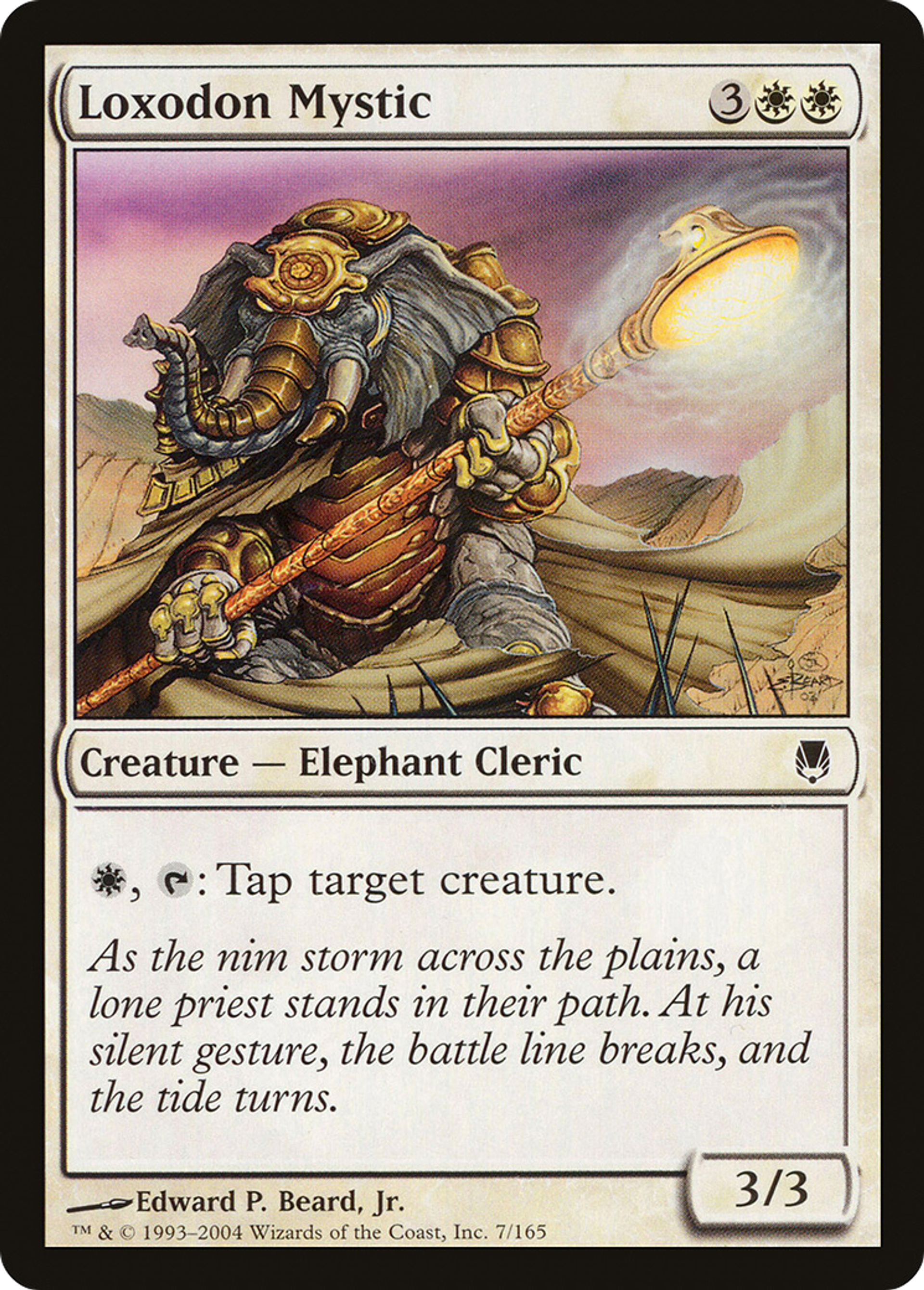 Loxodon Mystic — Darksteel — Magic: The Gathering