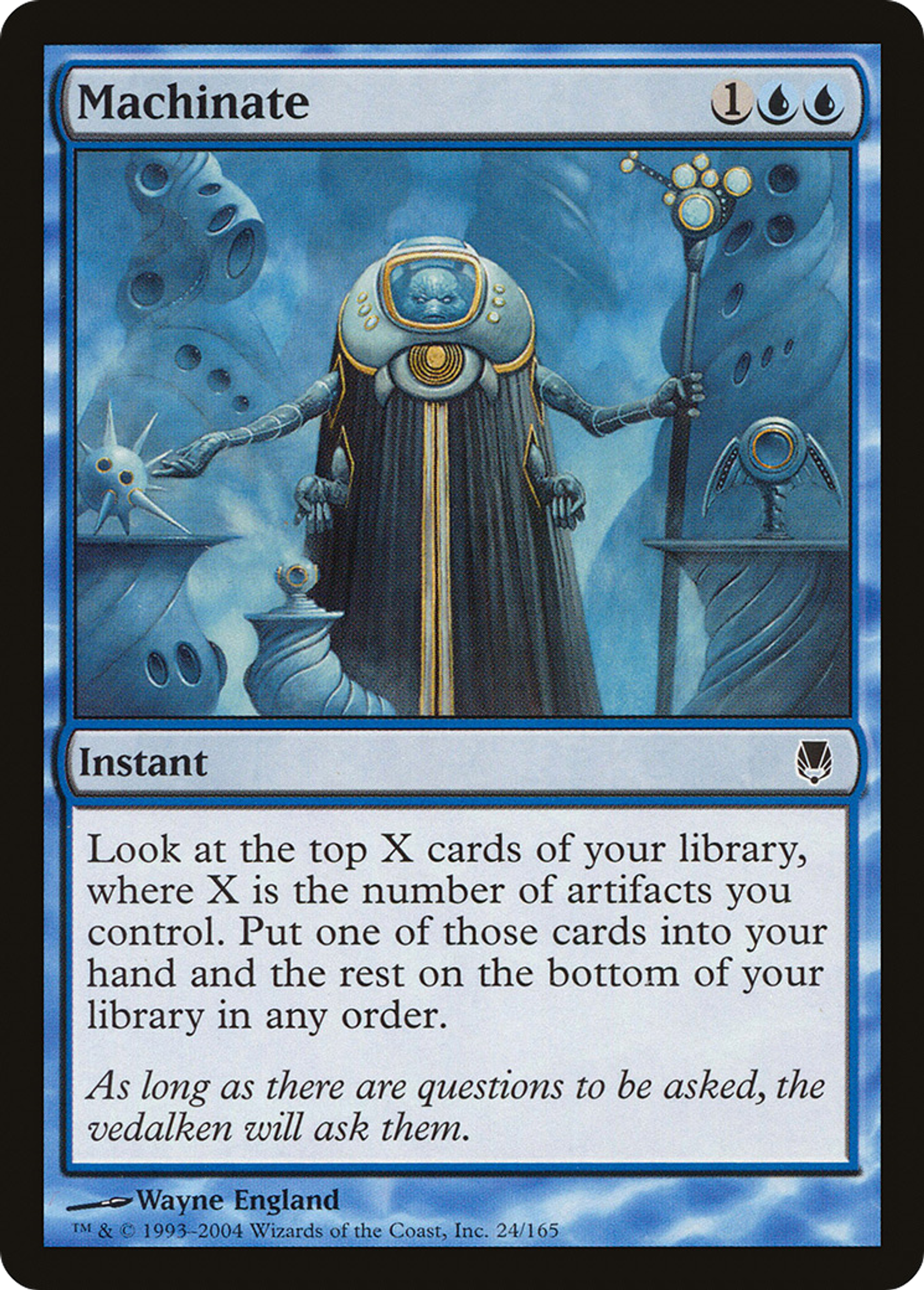 Machinate — Darksteel — Magic: The Gathering