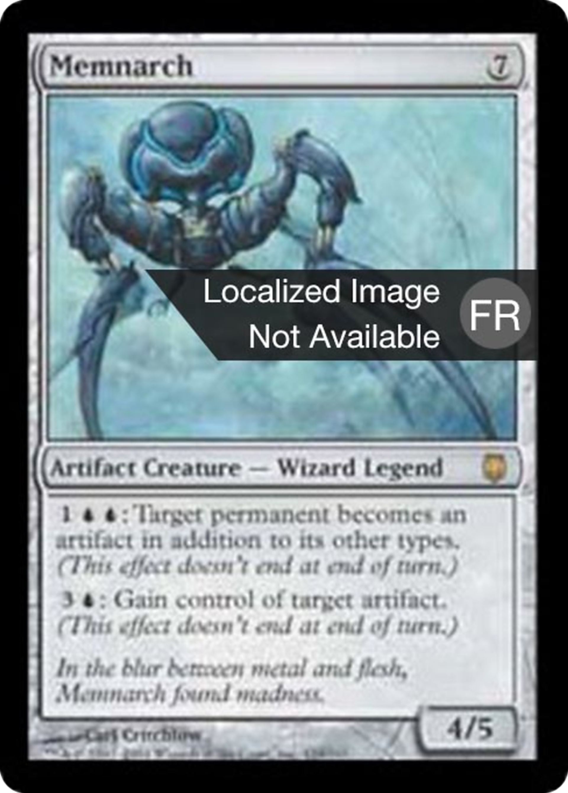 Memnarch — Darksteel — Magic: The Gathering
