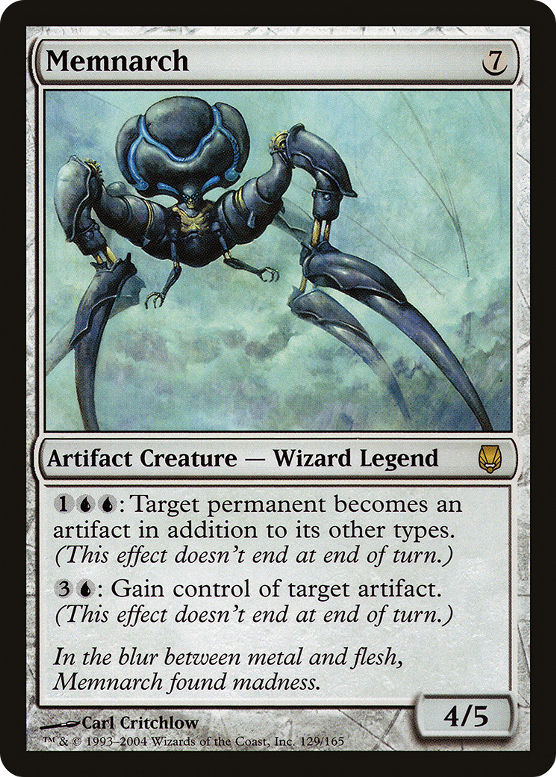 Memnarch — Darksteel — Magic: The Gathering