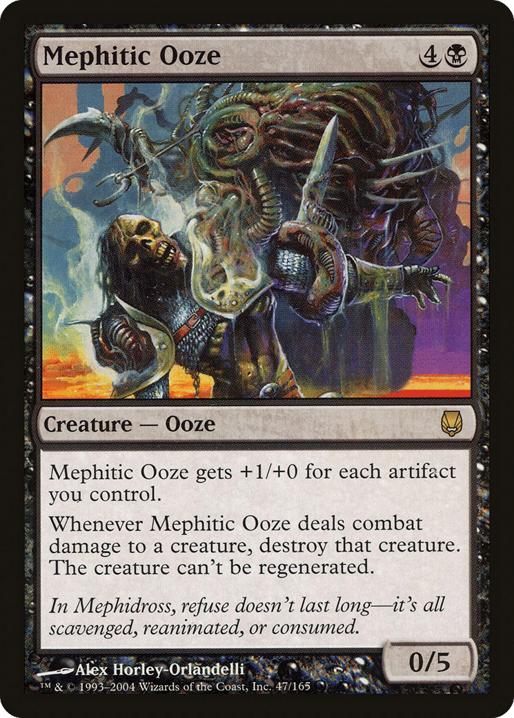 Mephitic Ooze — Darksteel — Magic: The Gathering