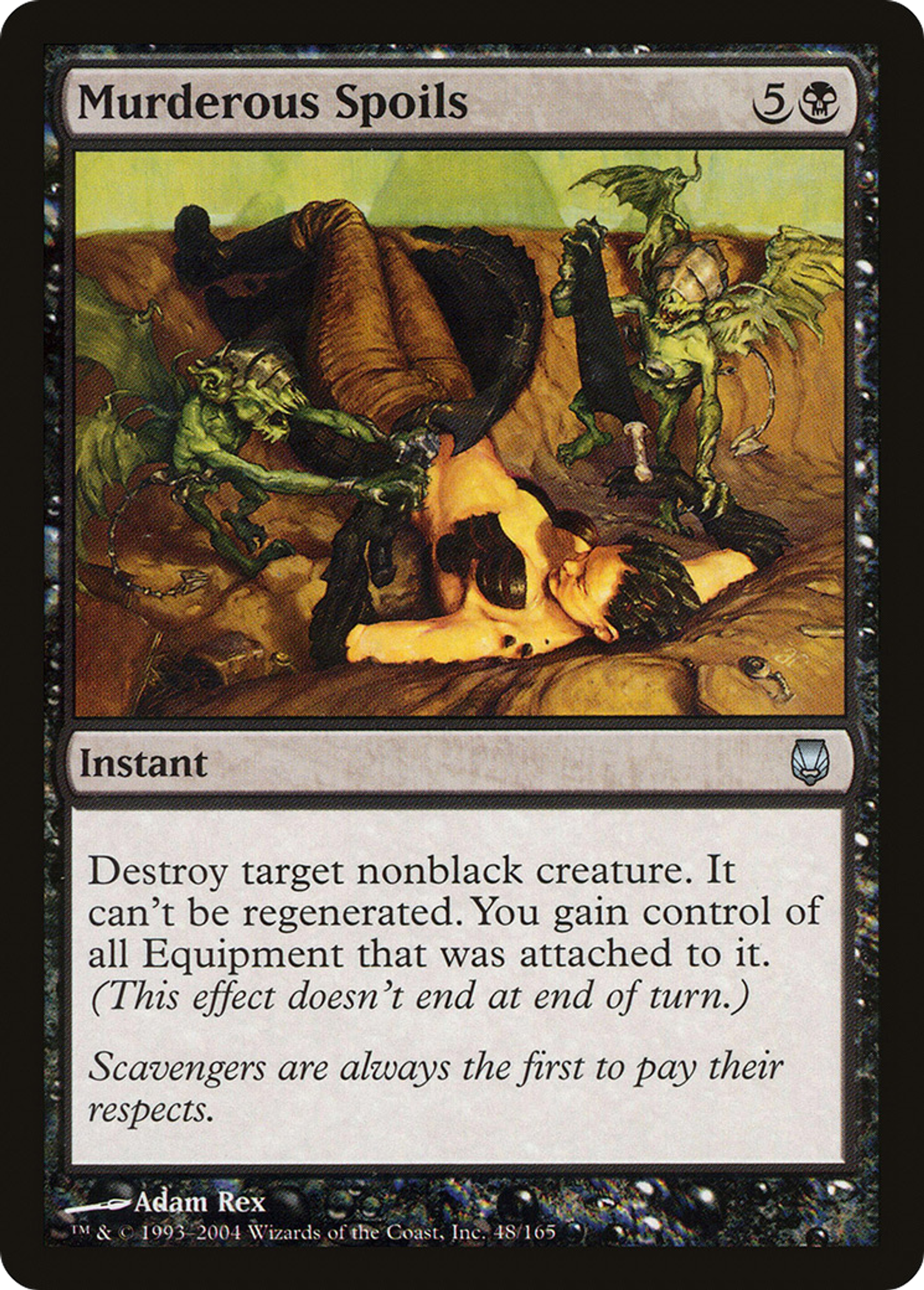 Butin meurtrier — Darksteel — Magic: The Gathering