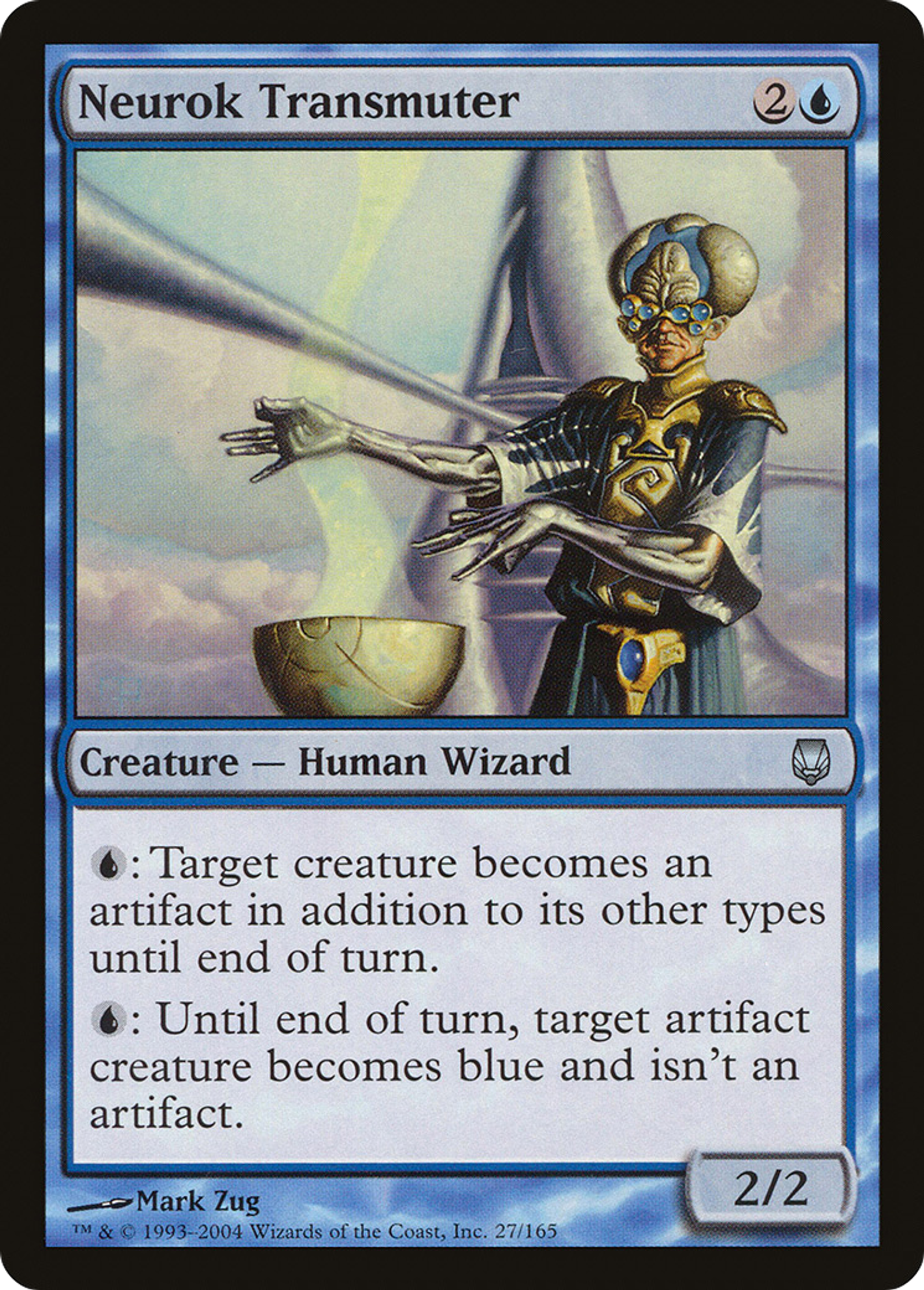 Transmutateur neurok — Darksteel — Magic: The Gathering