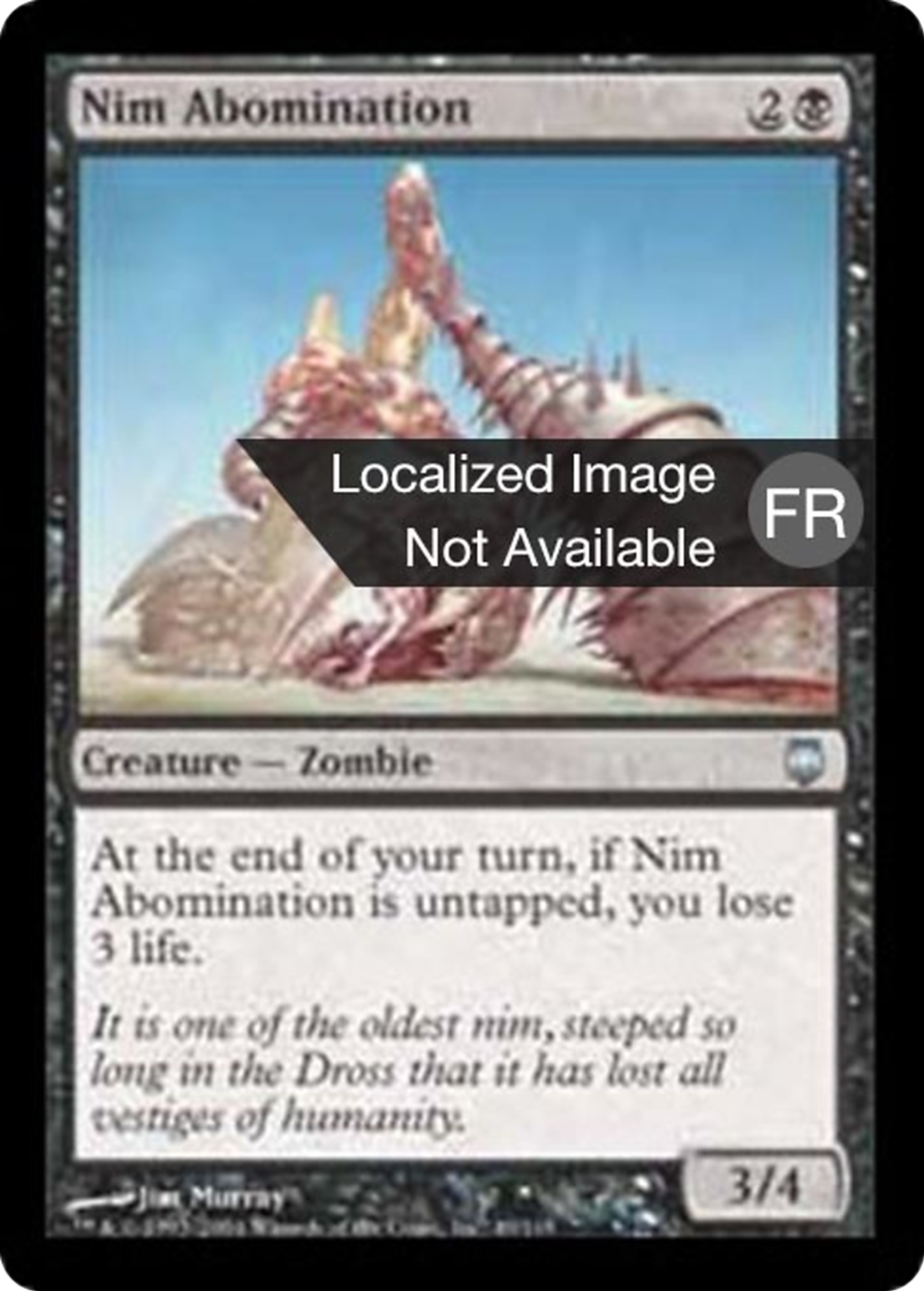 Abomination des nims — Darksteel — Magic: The Gathering