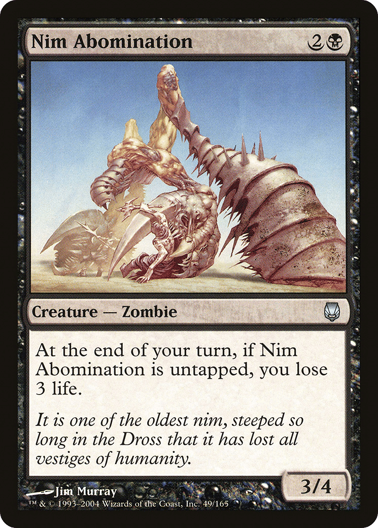 Nim Abomination — Darksteel — Magic: The Gathering