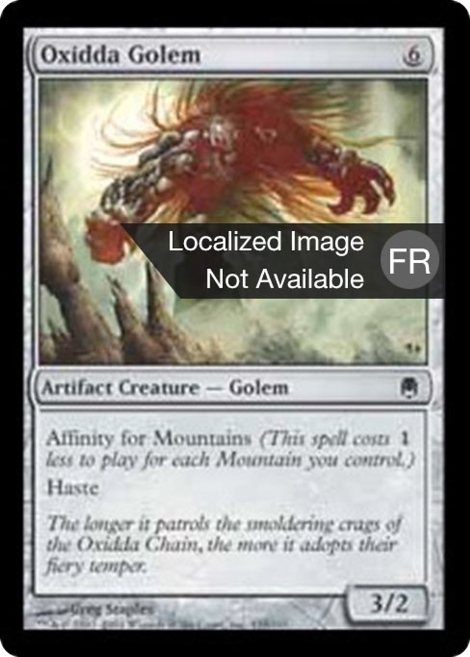 Golem d'Oxidda — Darksteel — Magic: The Gathering