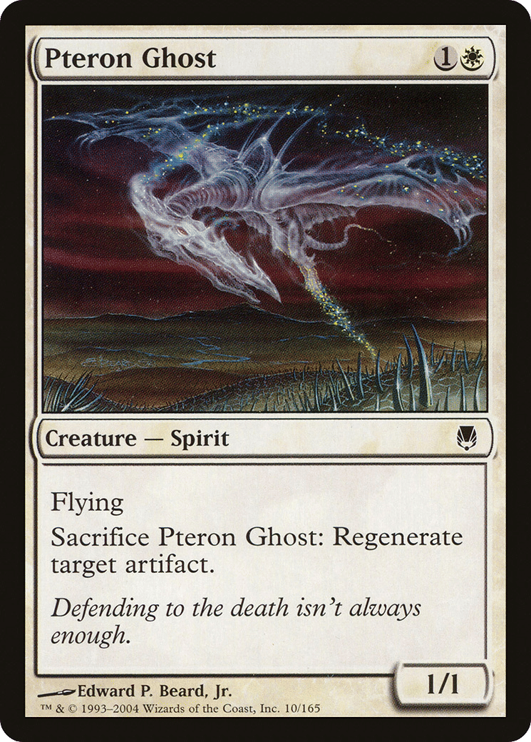 Pteron Ghost — Darksteel — Magic: The Gathering