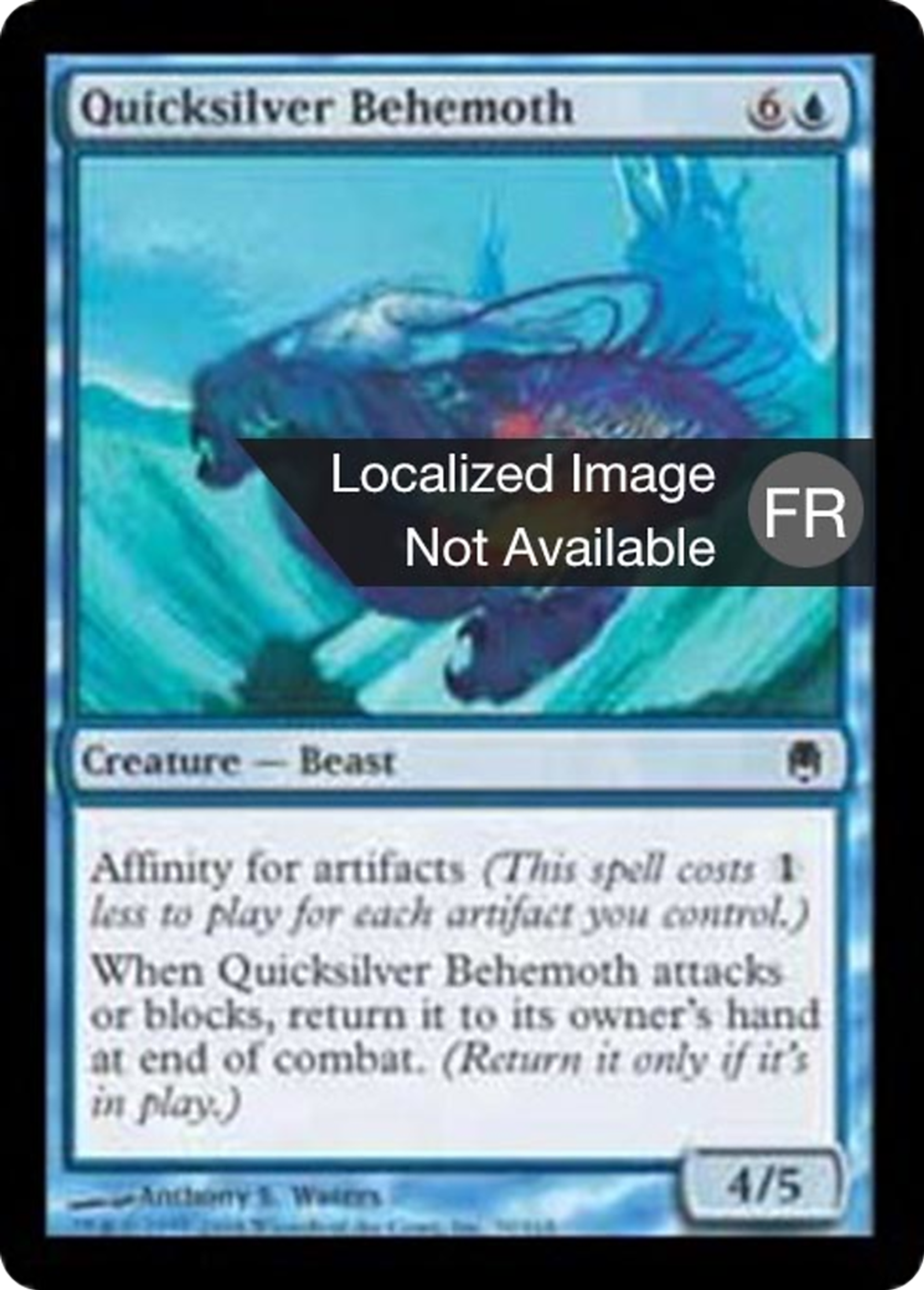Béhémoth de vif-argent — Darksteel — Magic: The Gathering