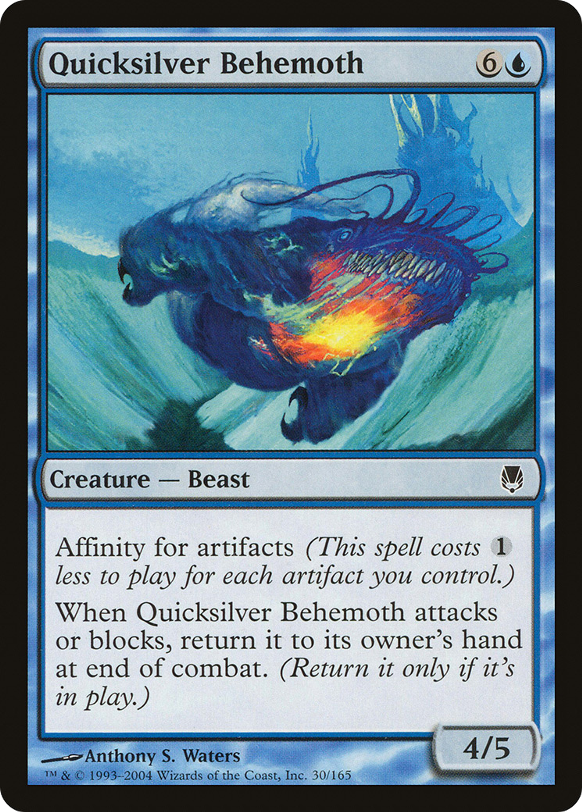 Béhémoth de vif-argent — Darksteel — Magic: The Gathering