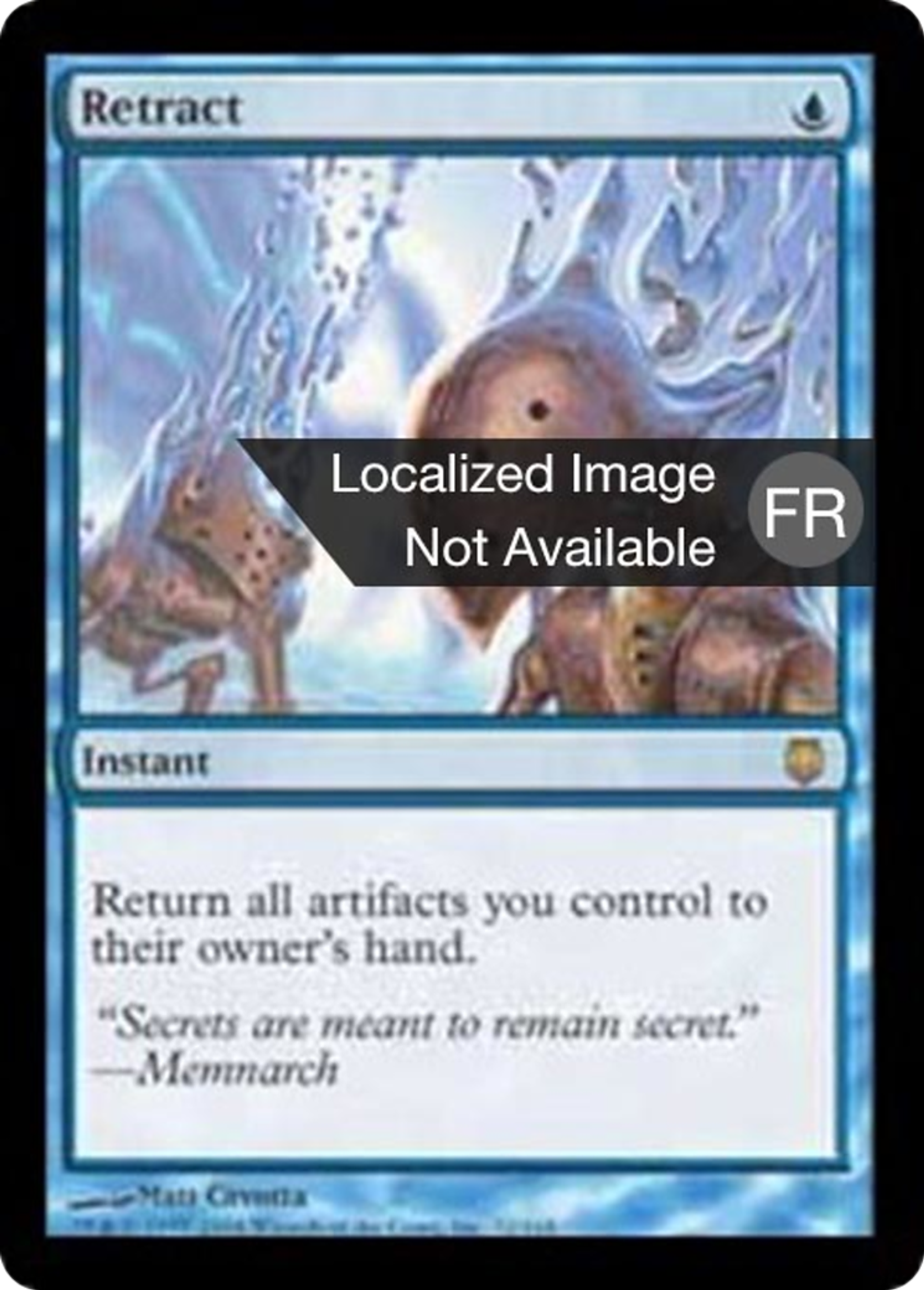 Rétraction — Darksteel — Magic: The Gathering