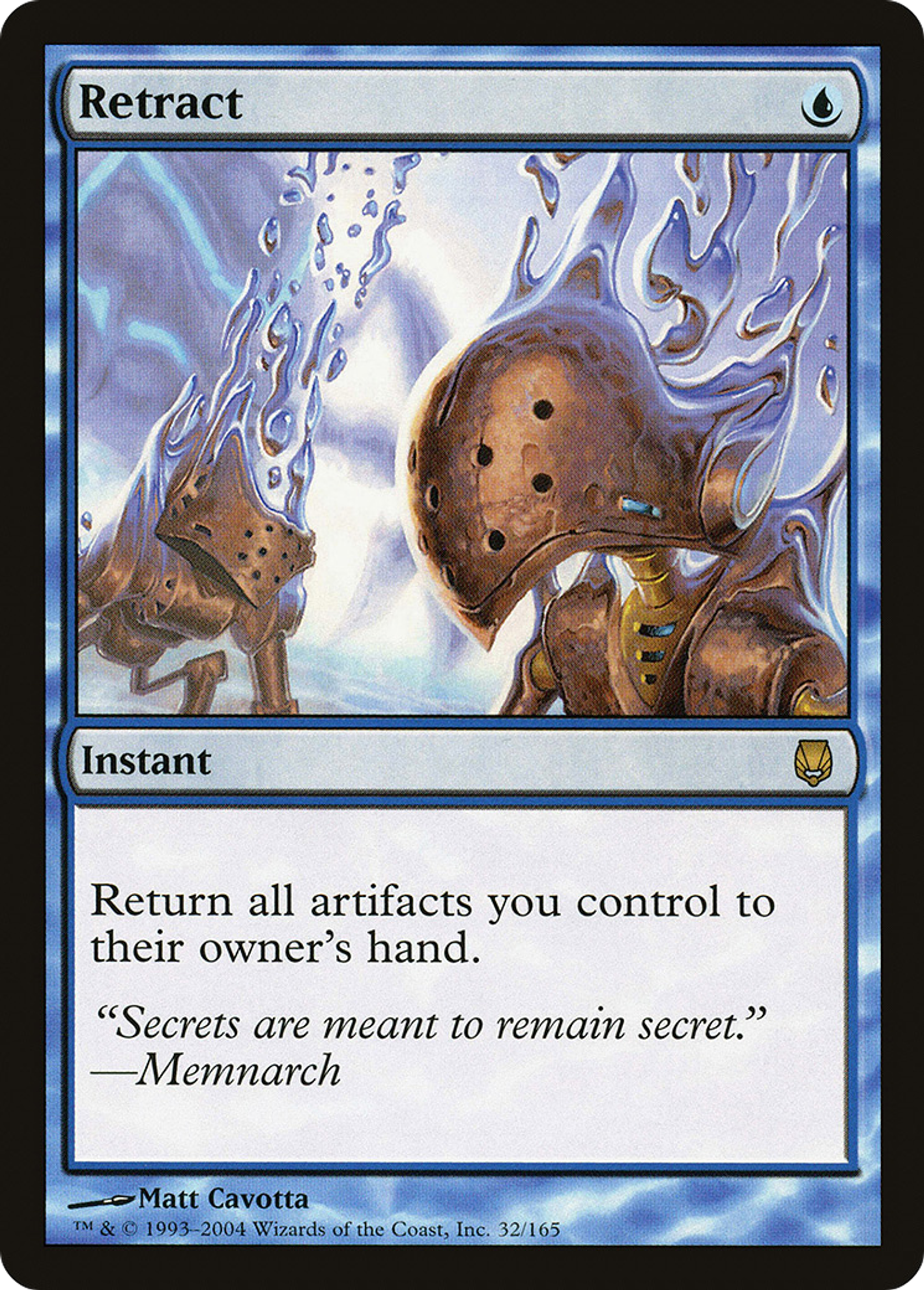 Rétraction — Darksteel — Magic: The Gathering