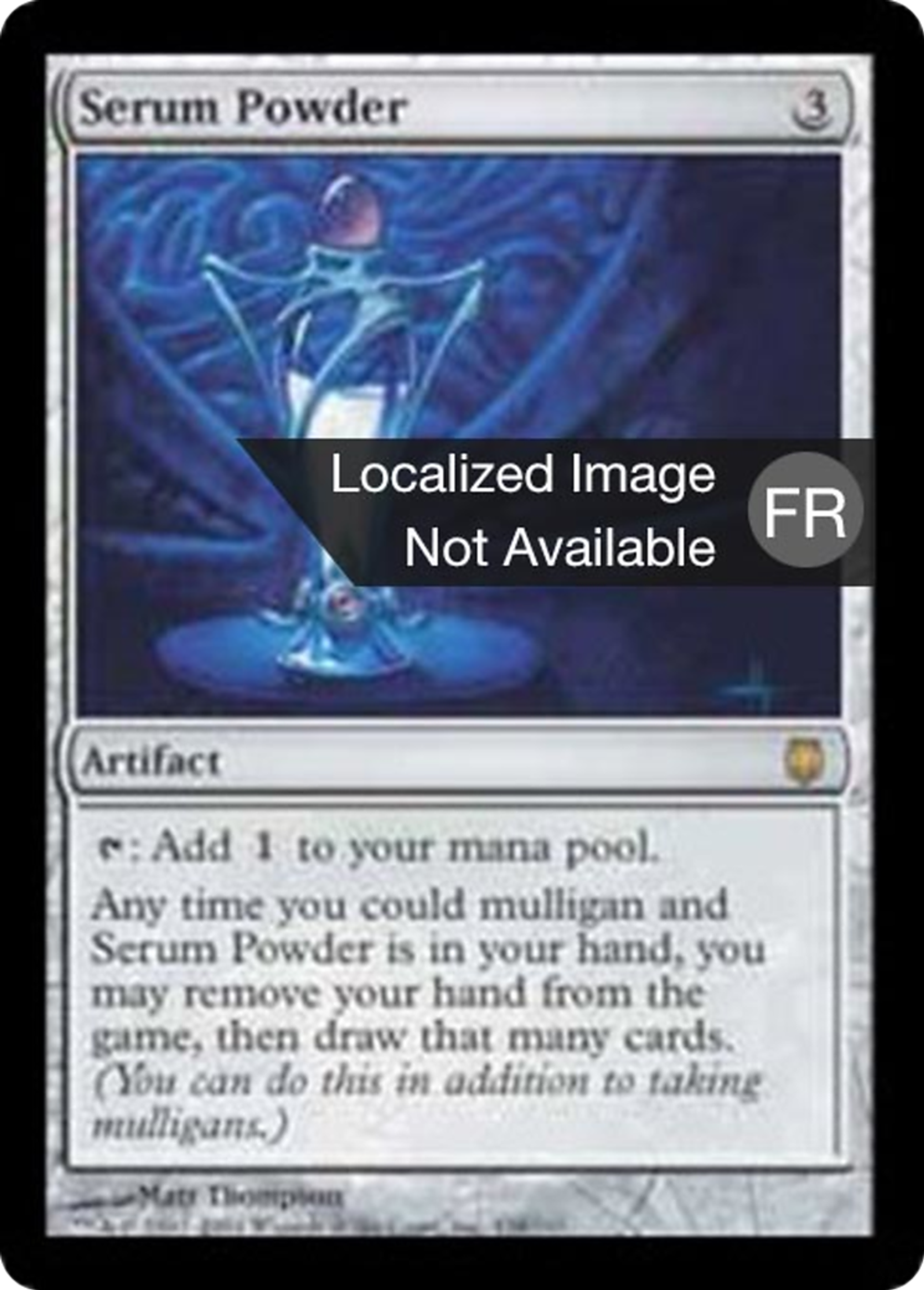 Sérum en poudre — Darksteel — Magic: The Gathering