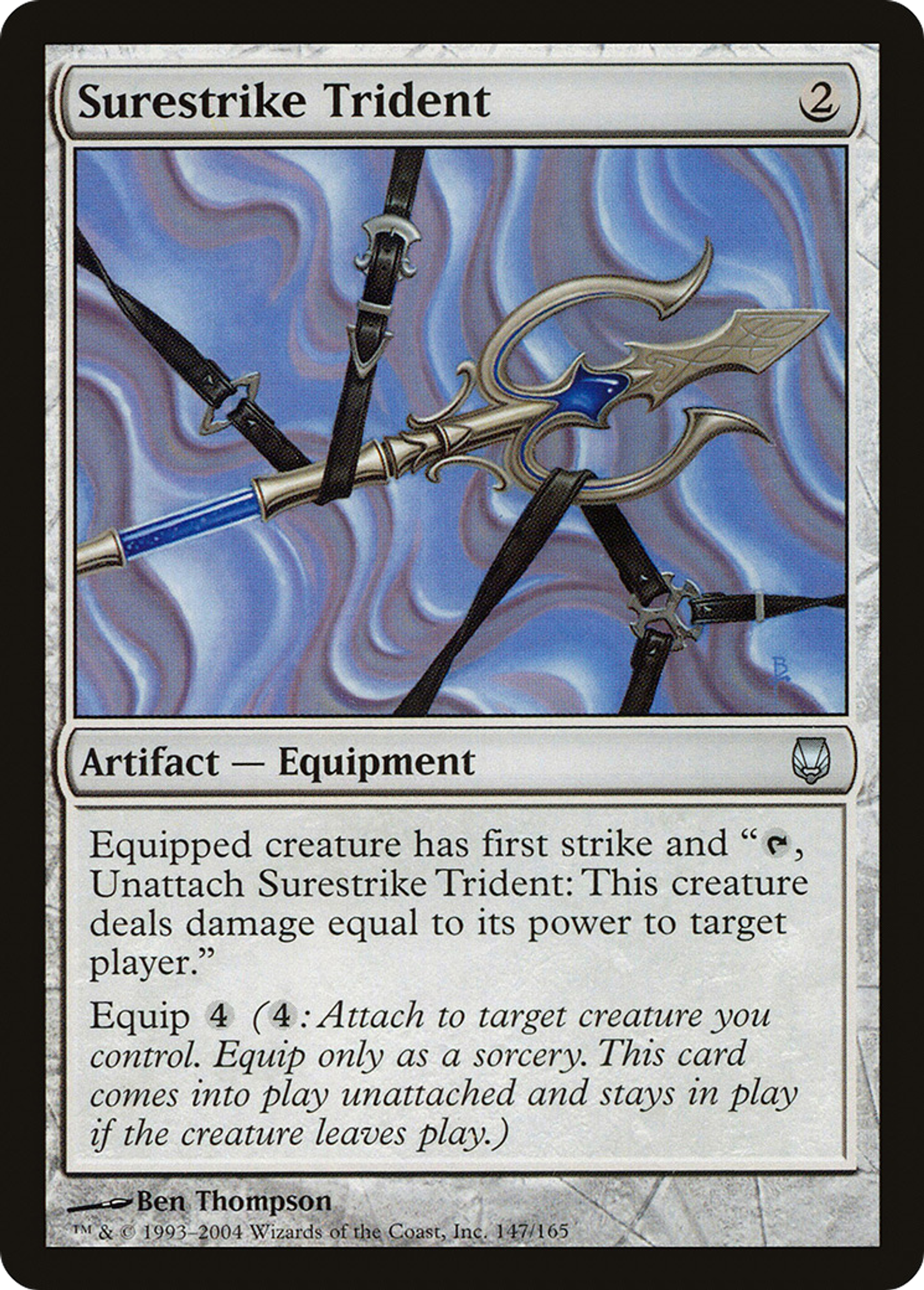 Trident frappesure — Darksteel — Magic: The Gathering