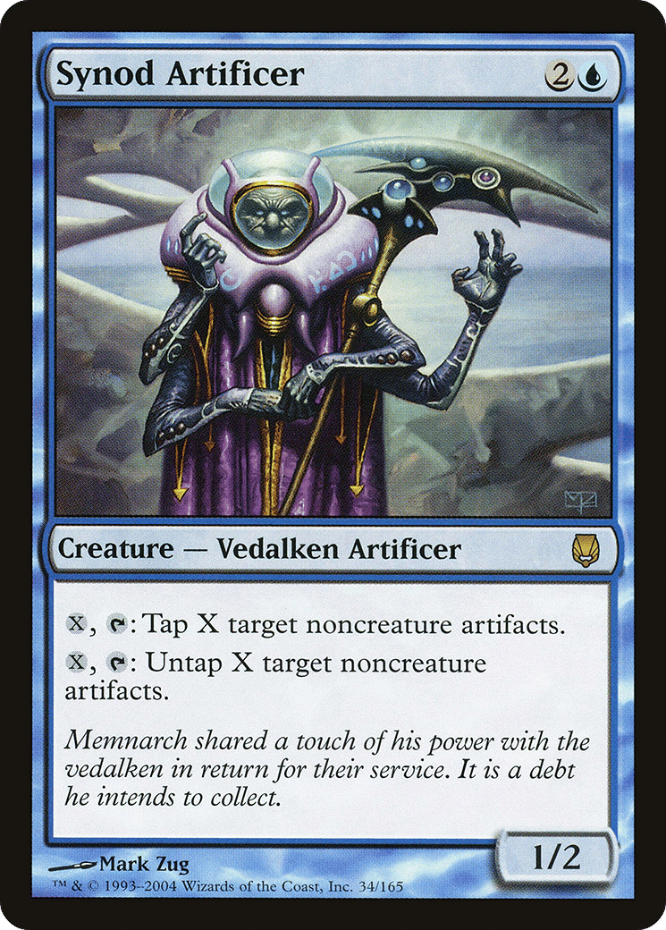 Synod Artificer — Darksteel — Magic: The Gathering