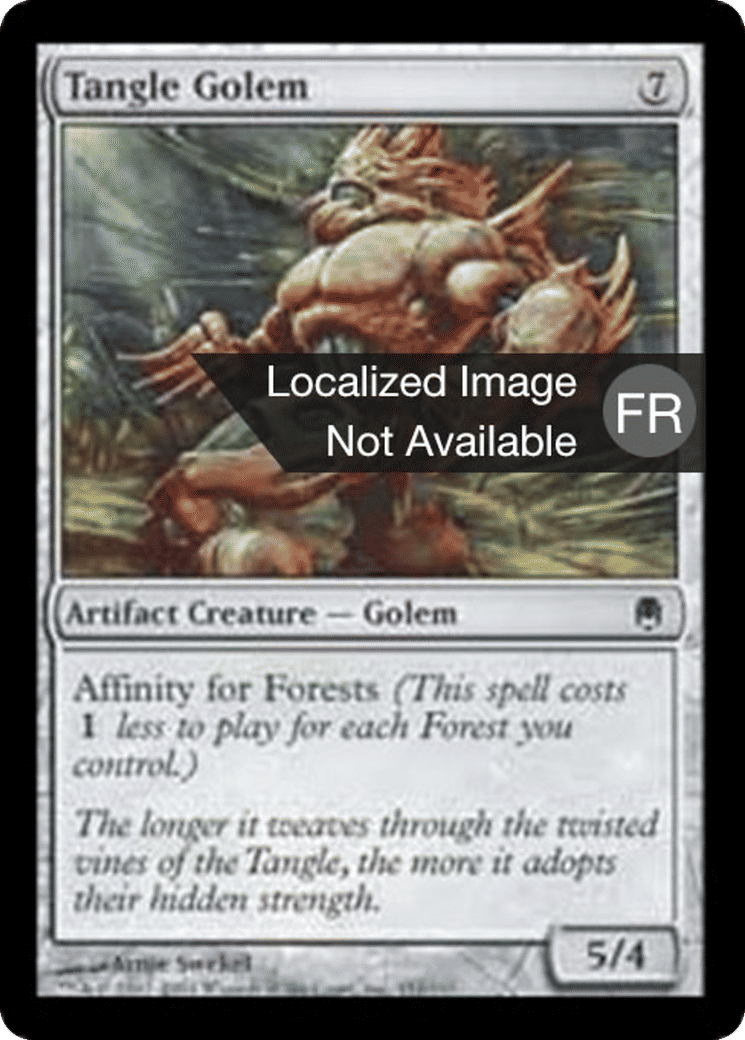 Golem de la Filandre — Darksteel — Magic: The Gathering
