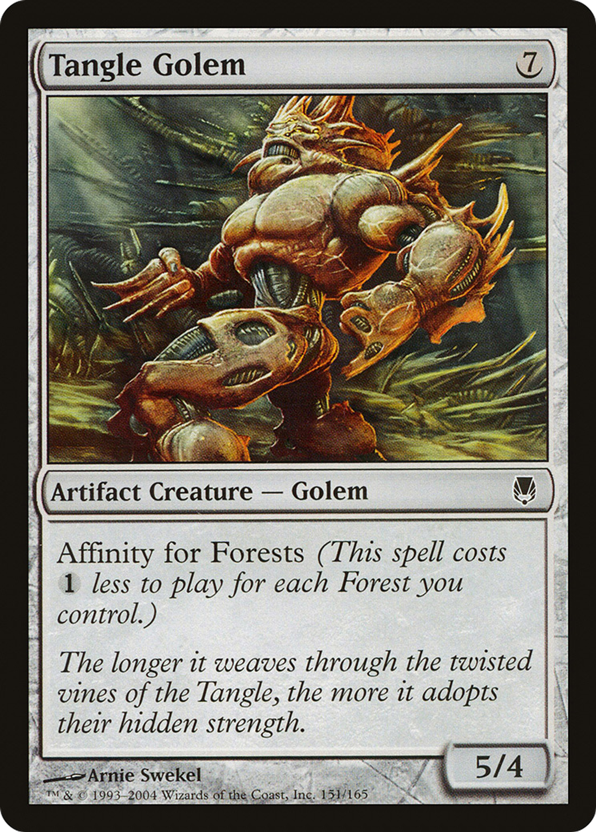 Golem de la Filandre — Darksteel — Magic: The Gathering