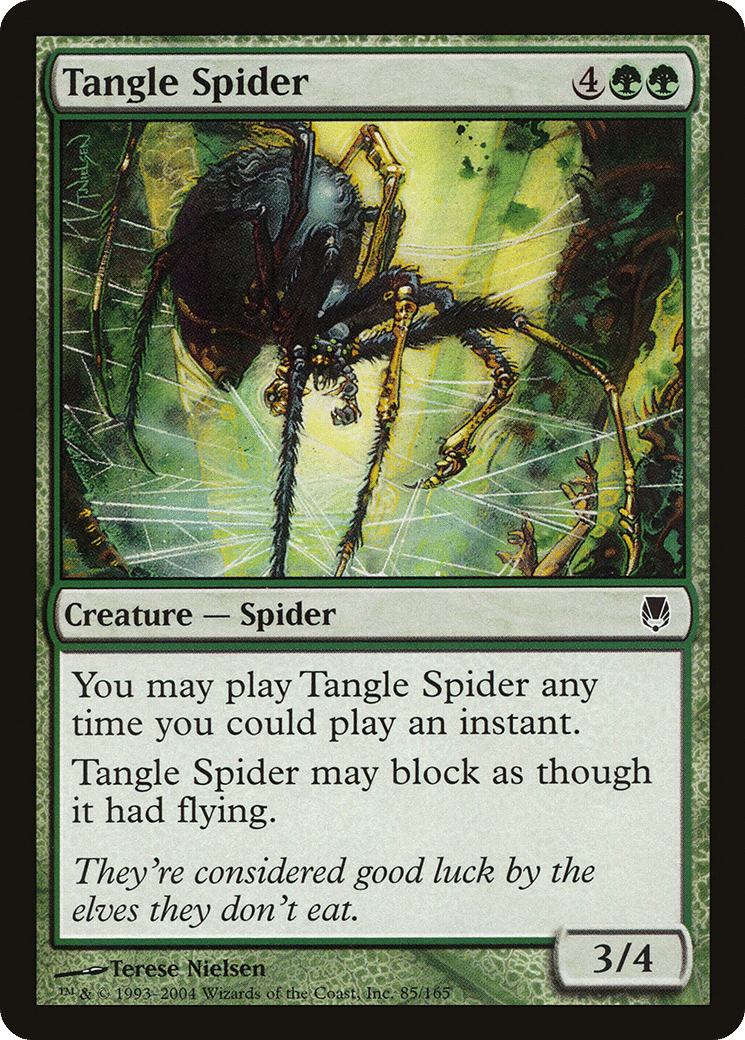 Tangle Spider — Darksteel — Magic: The Gathering