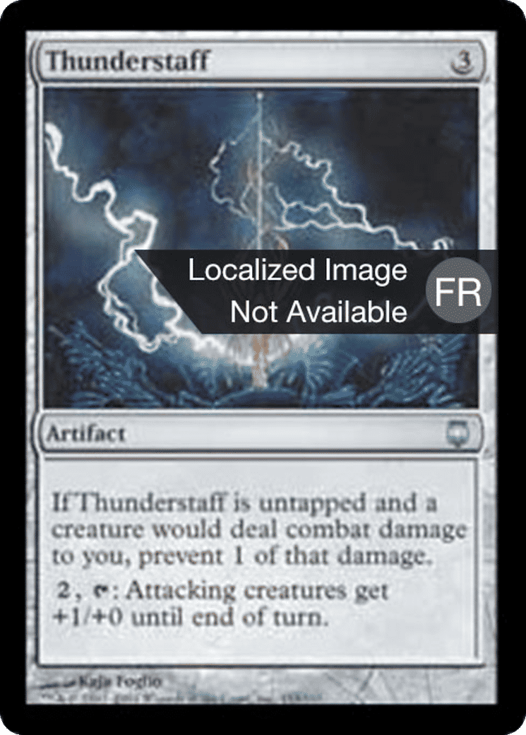 Bâton de tonnerre — Darksteel — Magic: The Gathering