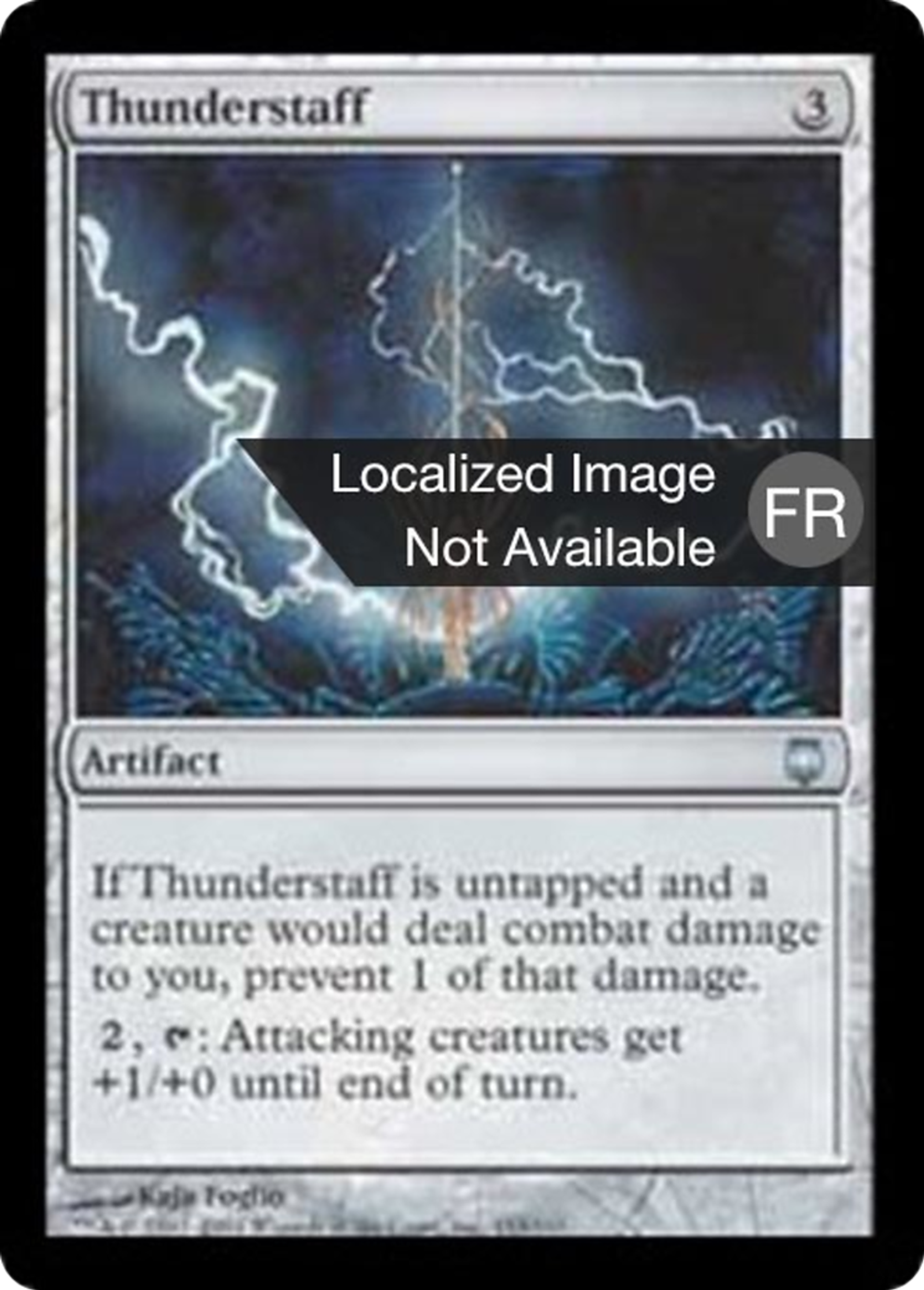 Bâton de tonnerre — Darksteel — Magic: The Gathering