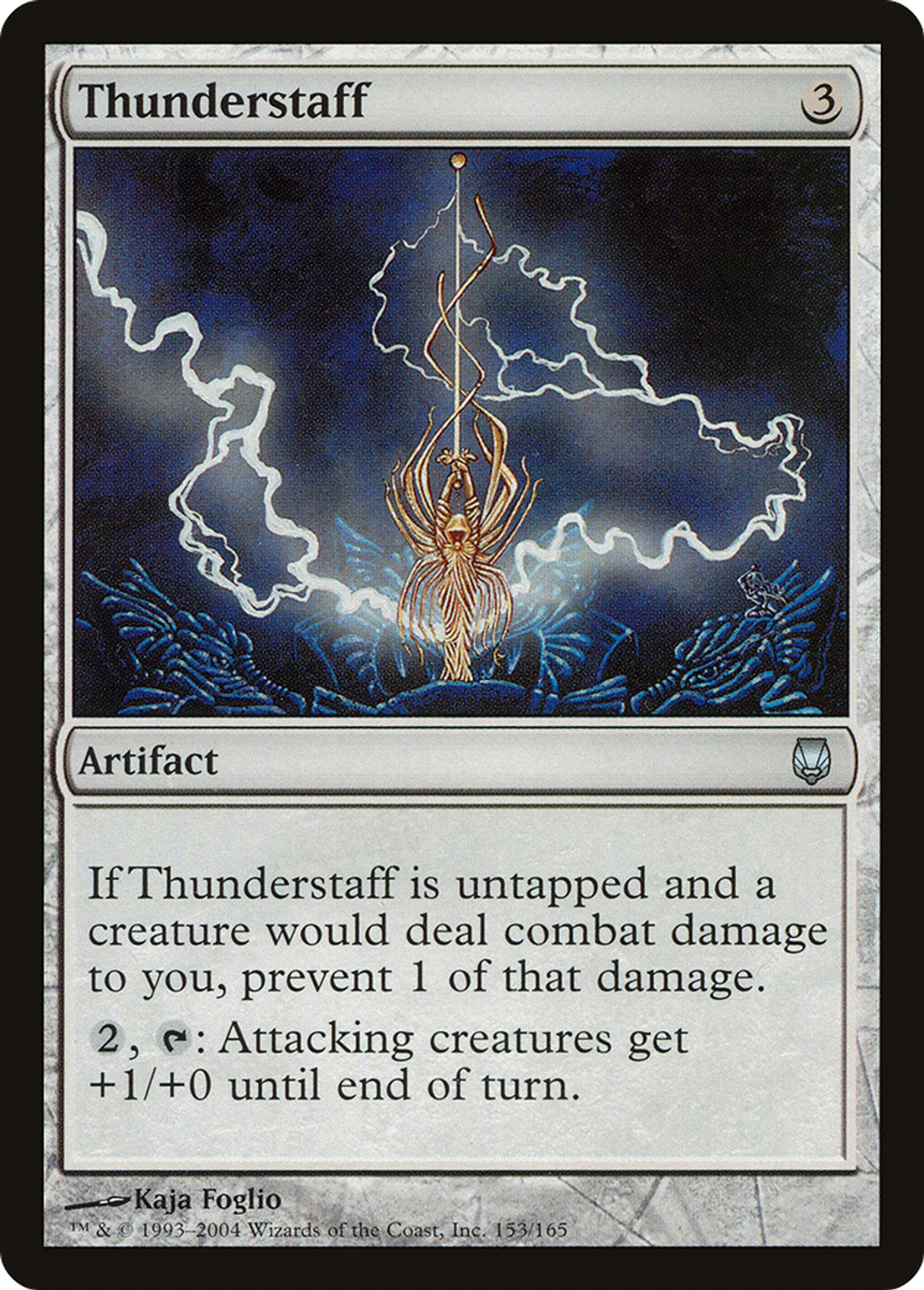 Bâton de tonnerre — Darksteel — Magic: The Gathering