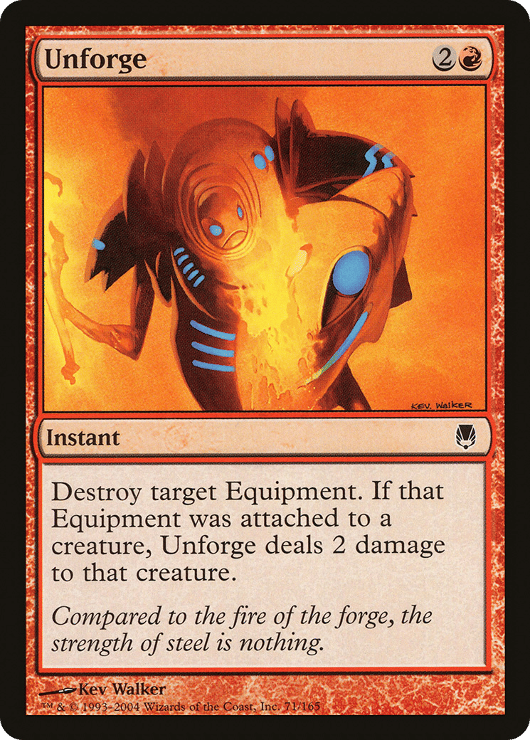 Unforge — Darksteel — Magic: The Gathering