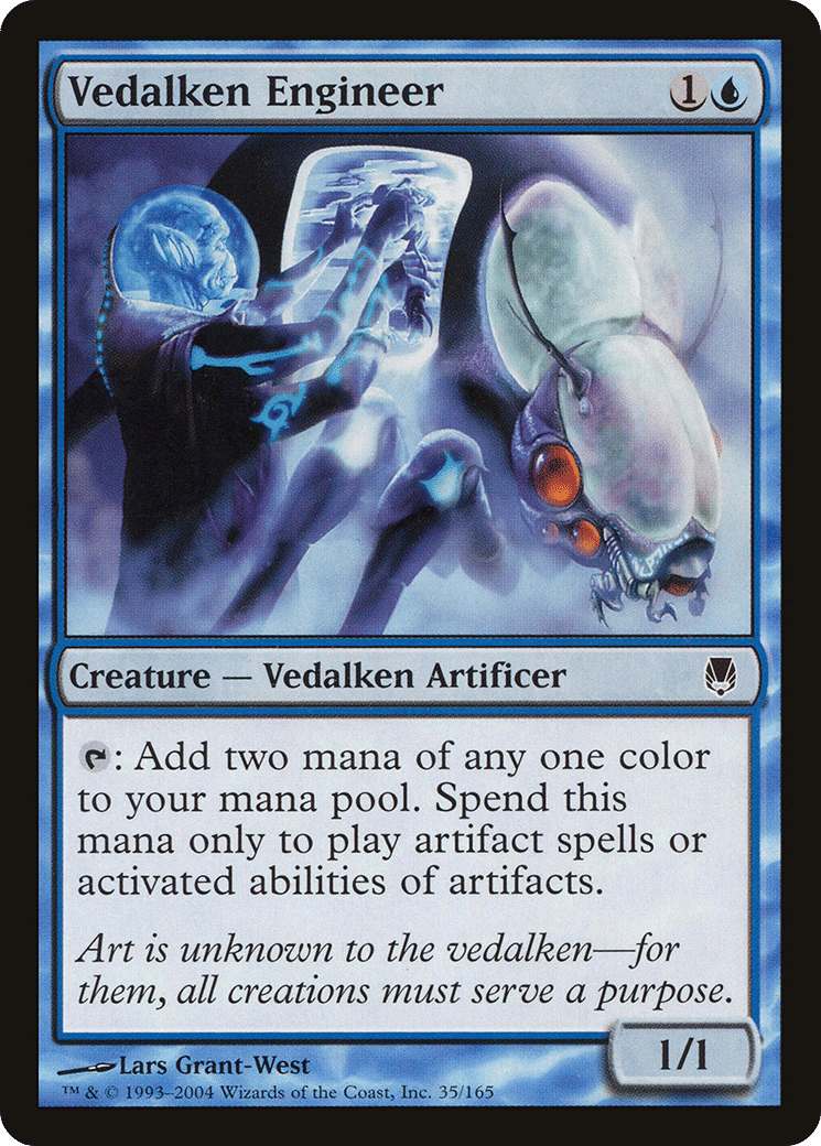 Vedalken Engineer — Darksteel — Magic: The Gathering