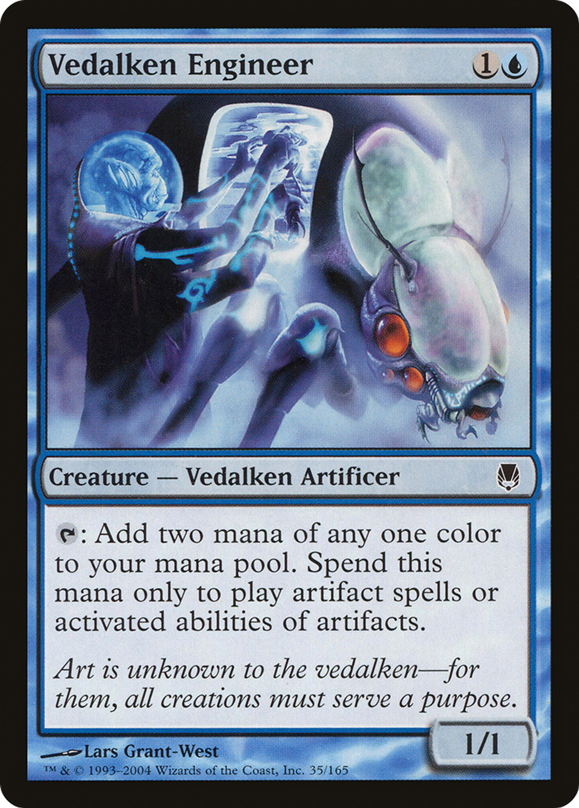 Ingénieur vedalken — Darksteel — Magic: The Gathering