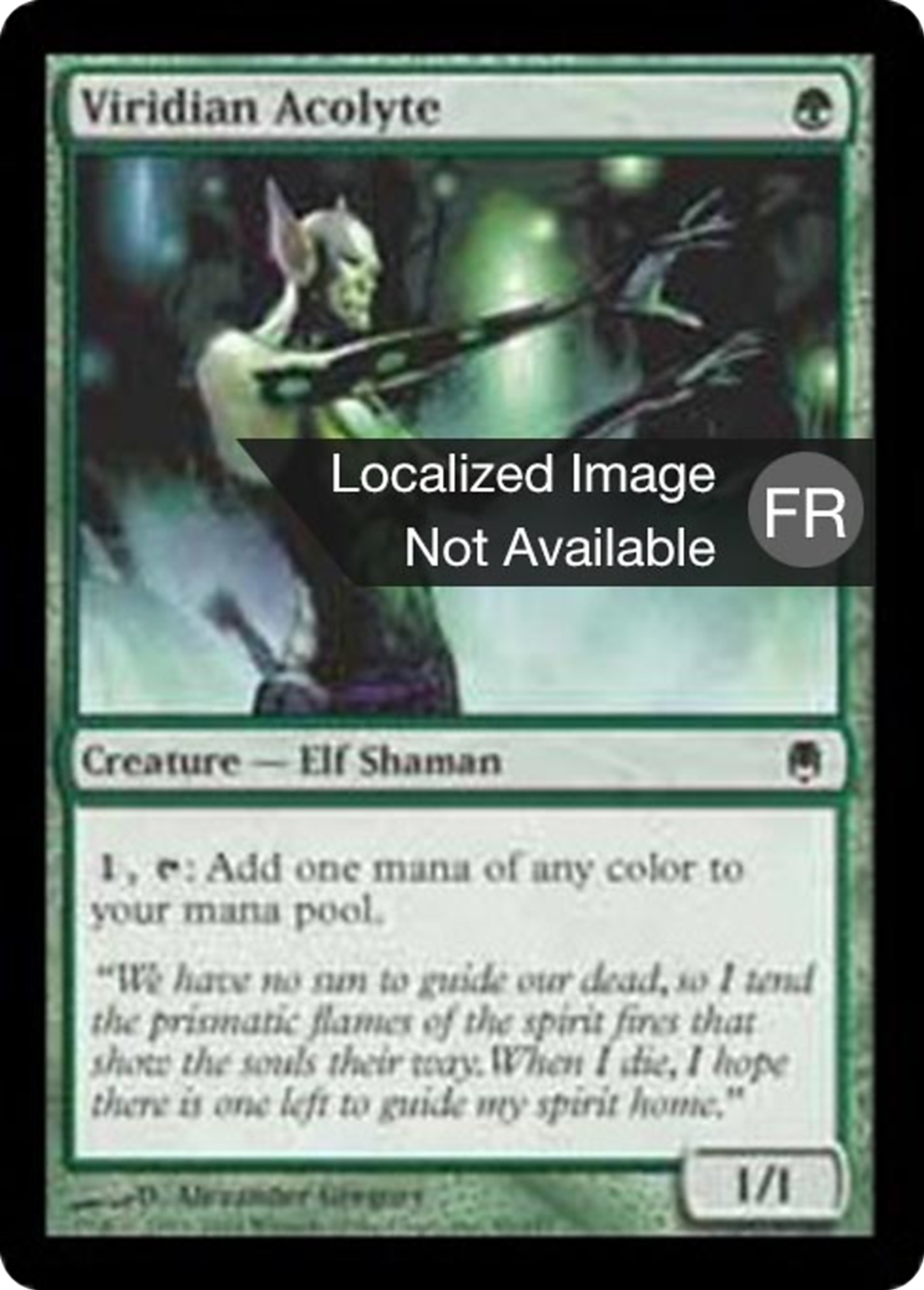 Acolyte viridian — Darksteel — Magic: The Gathering