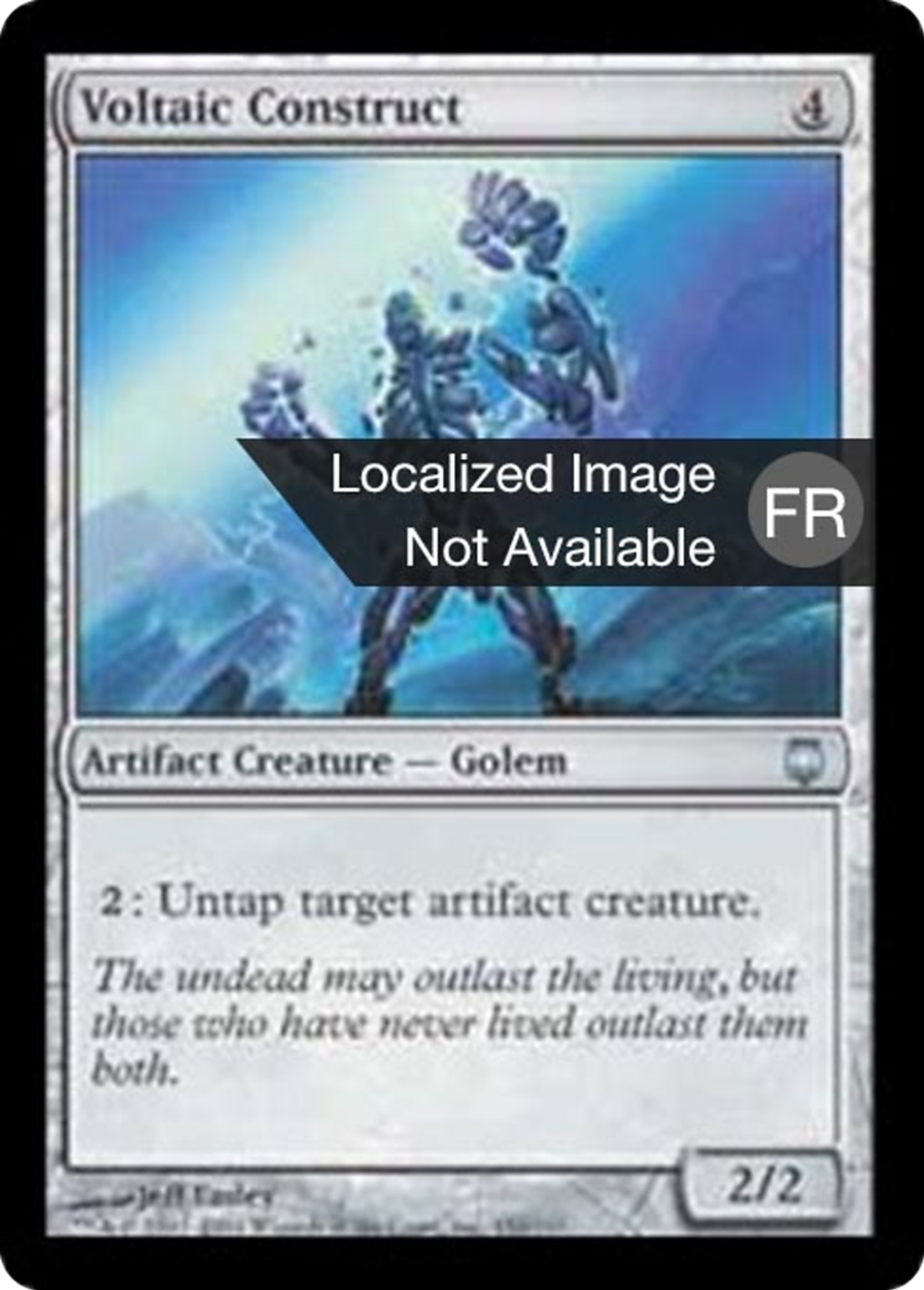 Construction voltaïque — Darksteel — Magic: The Gathering