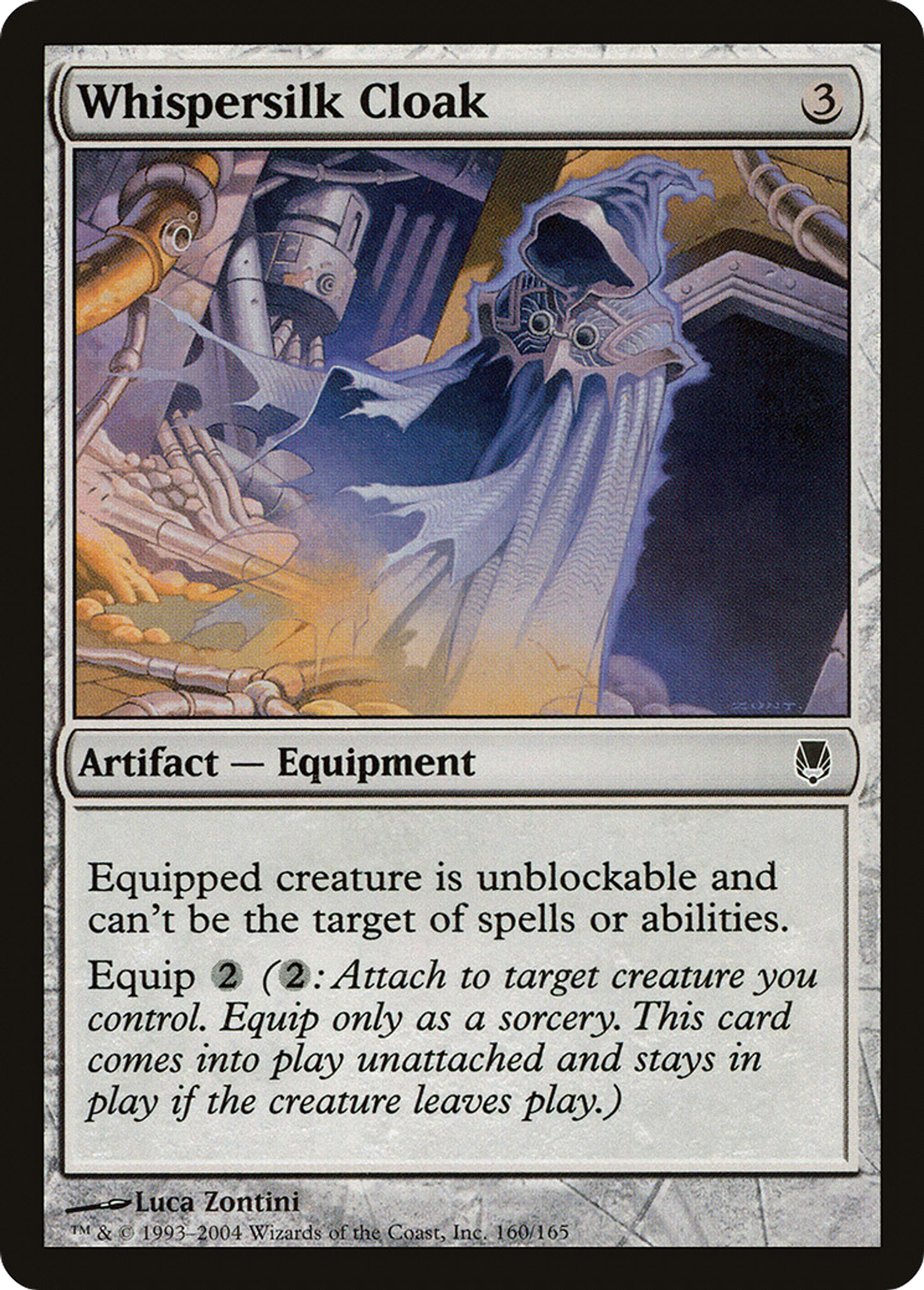 Cape de frémisoie — Darksteel — Magic: The Gathering