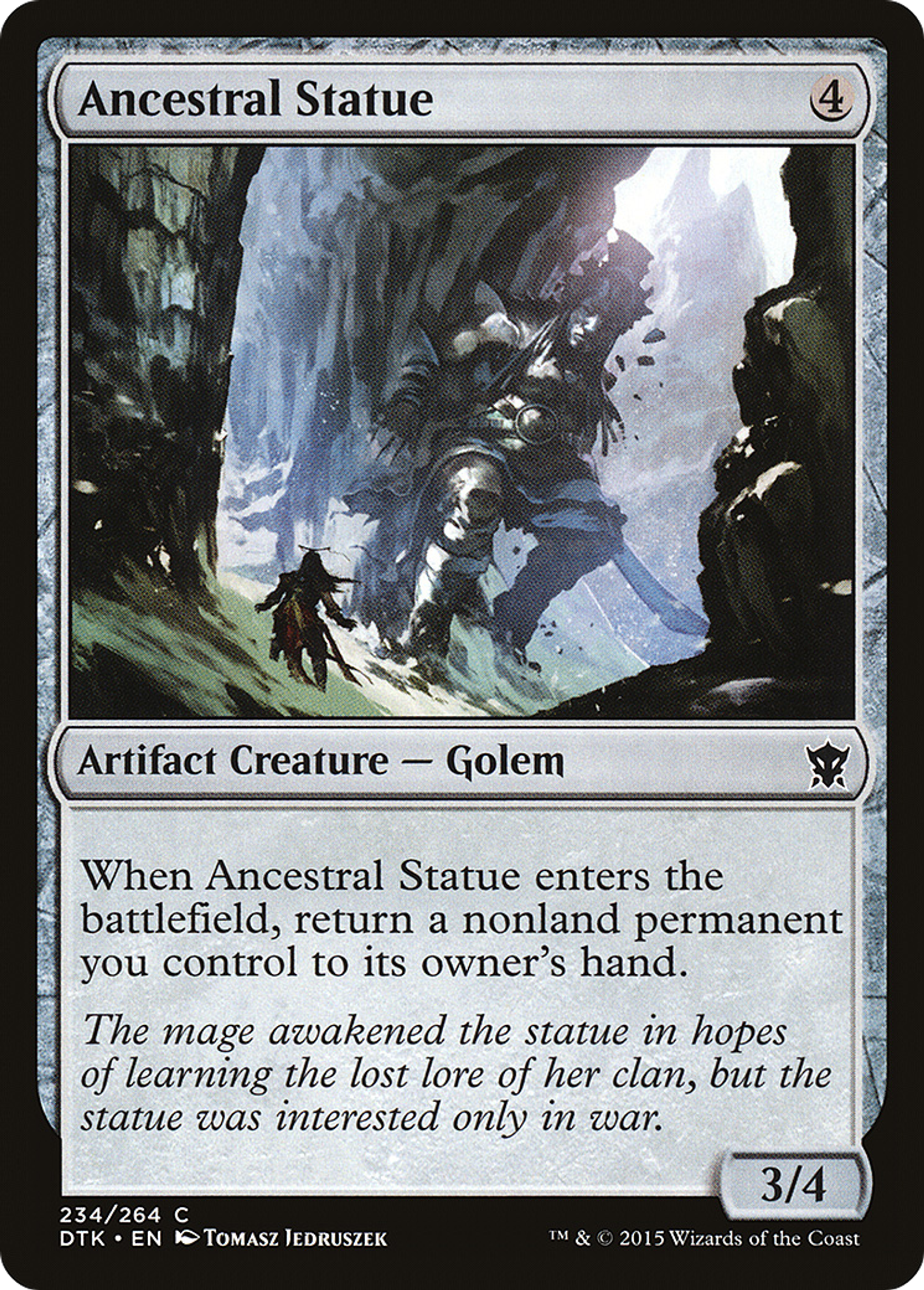 Statue ancestrale — Dragons of Tarkir — Magic: The Gathering