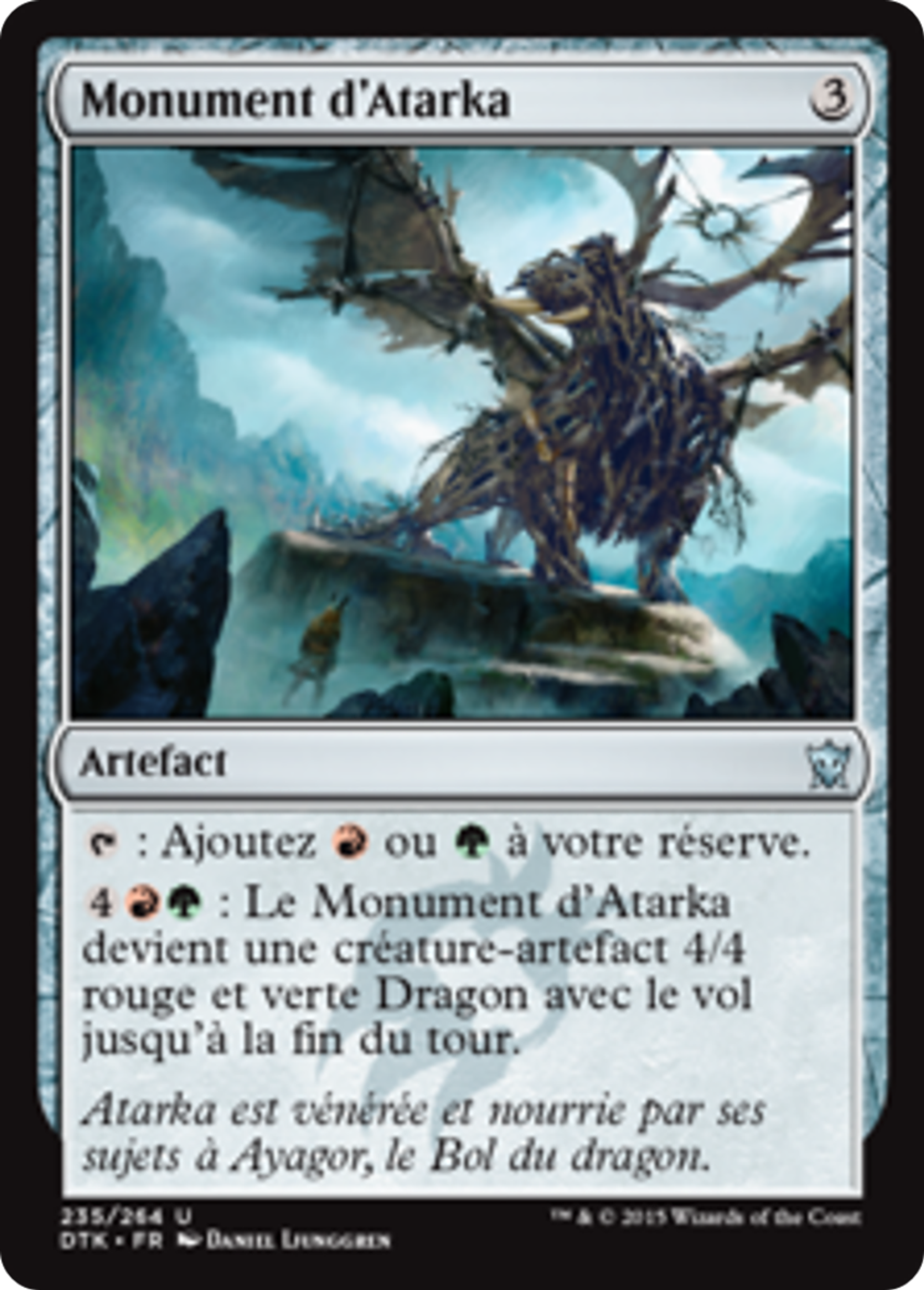 Monument d'Atarka — Dragons of Tarkir — Magic: The Gathering