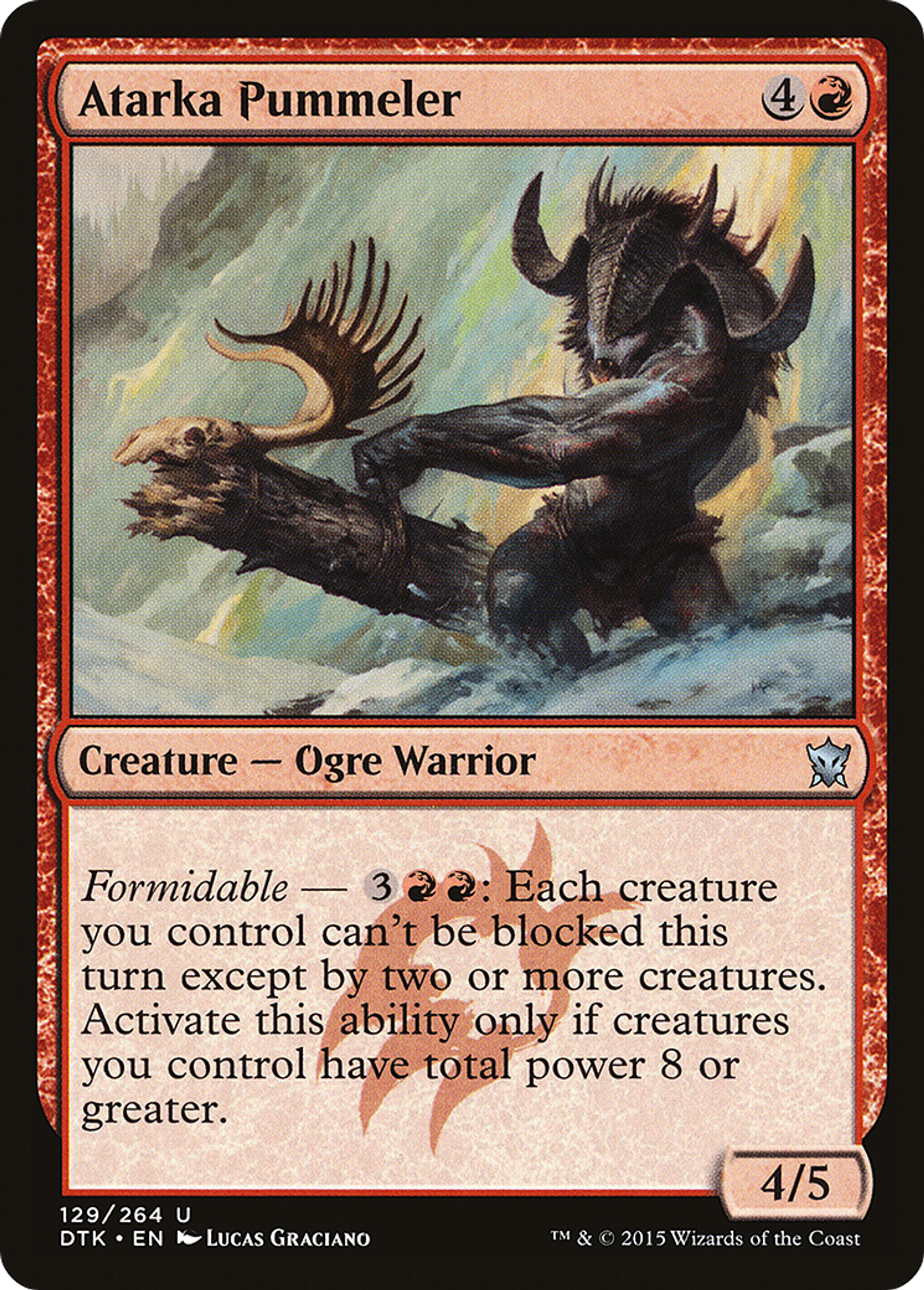 Marteleur d'Atarka — Dragons of Tarkir — Magic: The Gathering